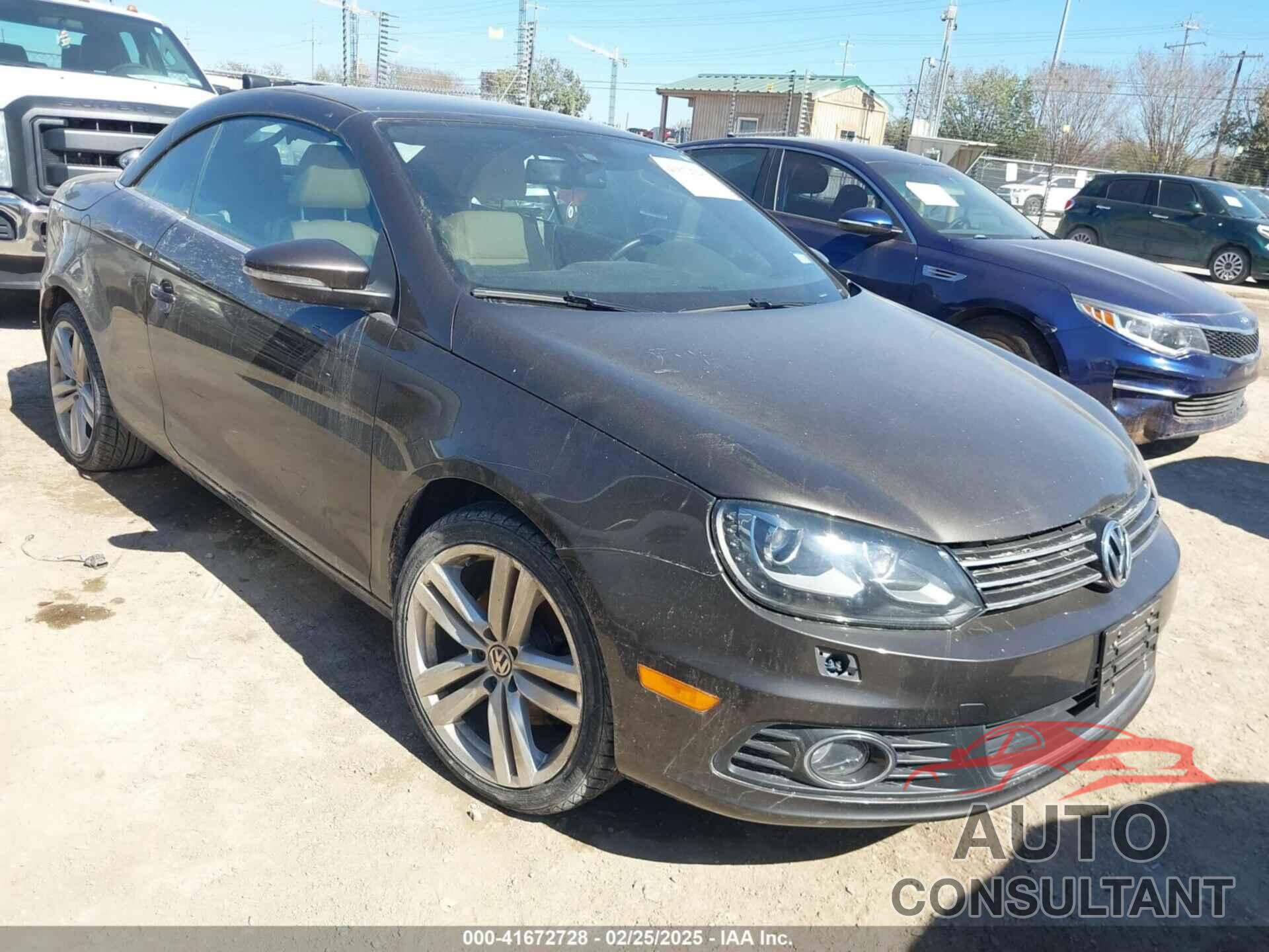 VOLKSWAGEN EOS 2012 - WVWFW7AH9CV014234