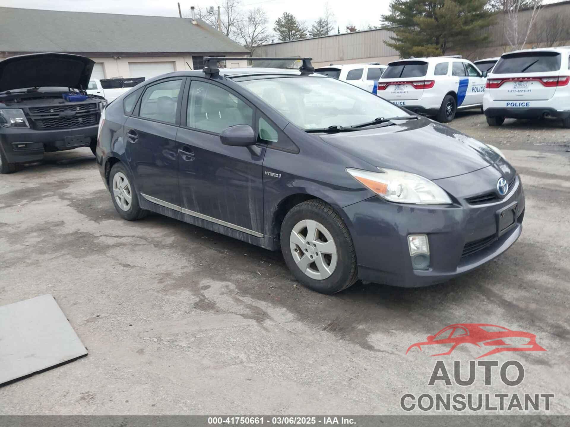 TOYOTA PRIUS 2011 - JTDKN3DU9B0255712