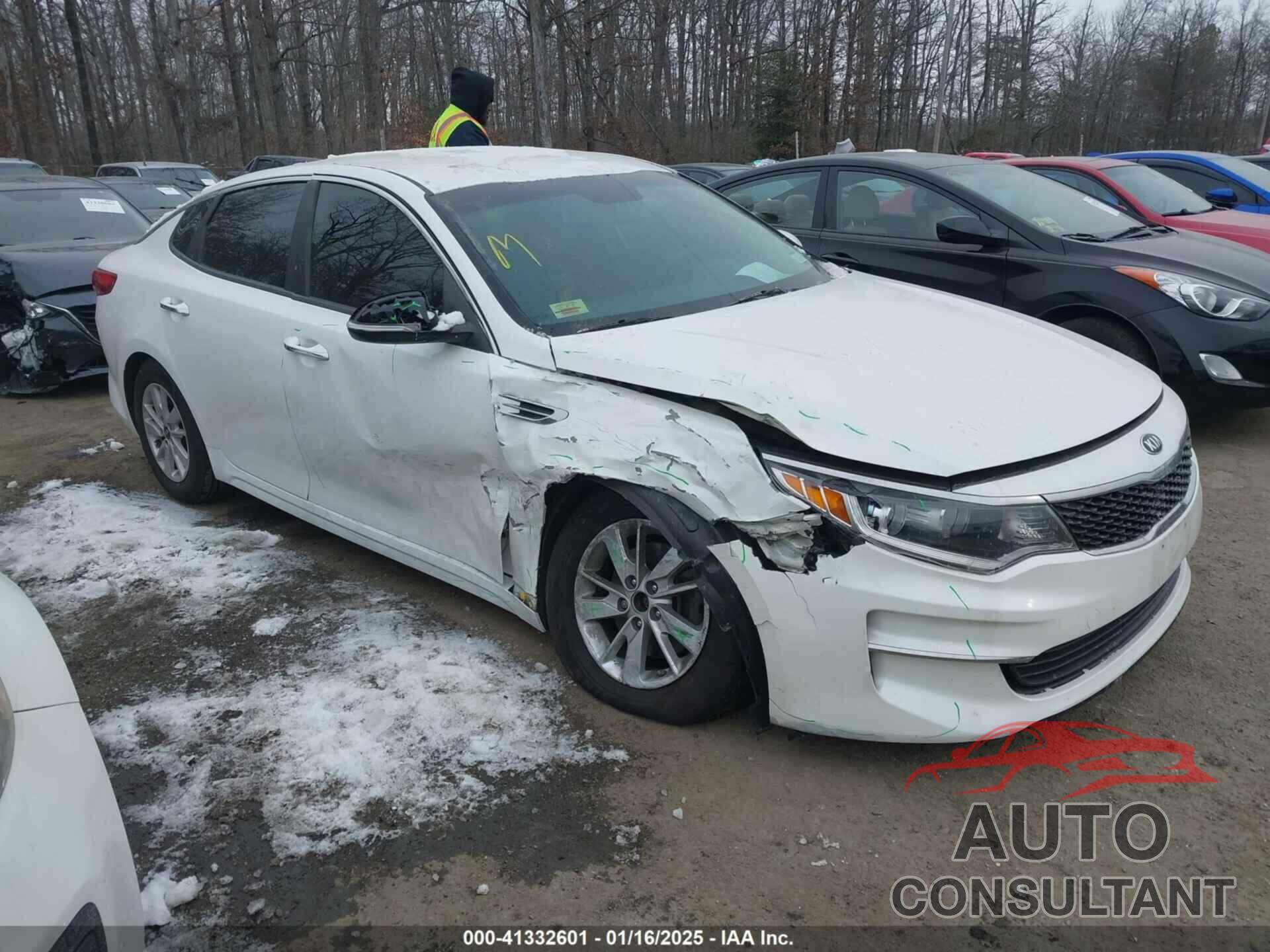 KIA OPTIMA 2016 - KNAGT4L38G5076689