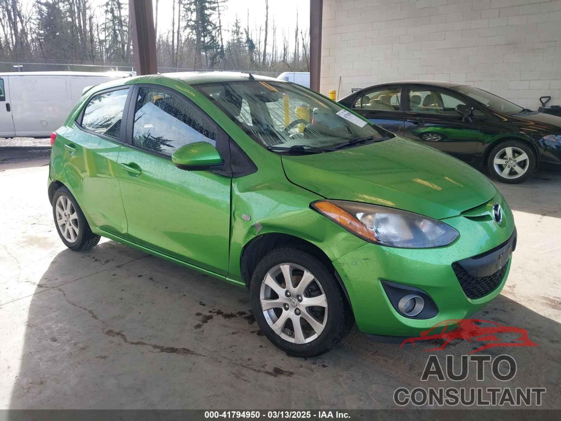 MAZDA MAZDA2 2011 - JM1DE1HZ8B0101592
