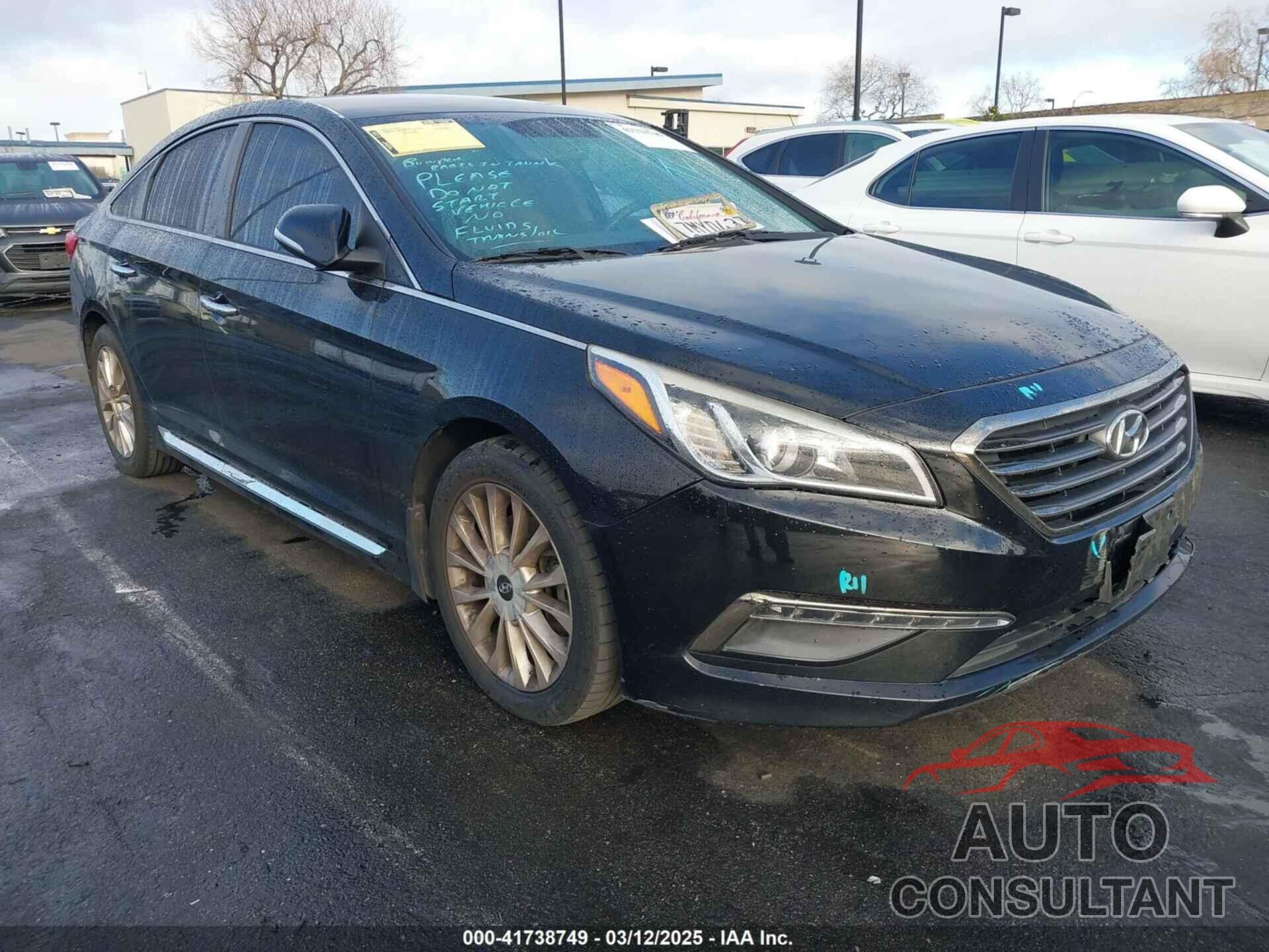 HYUNDAI SONATA 2015 - 5NPE34AF0FH204915