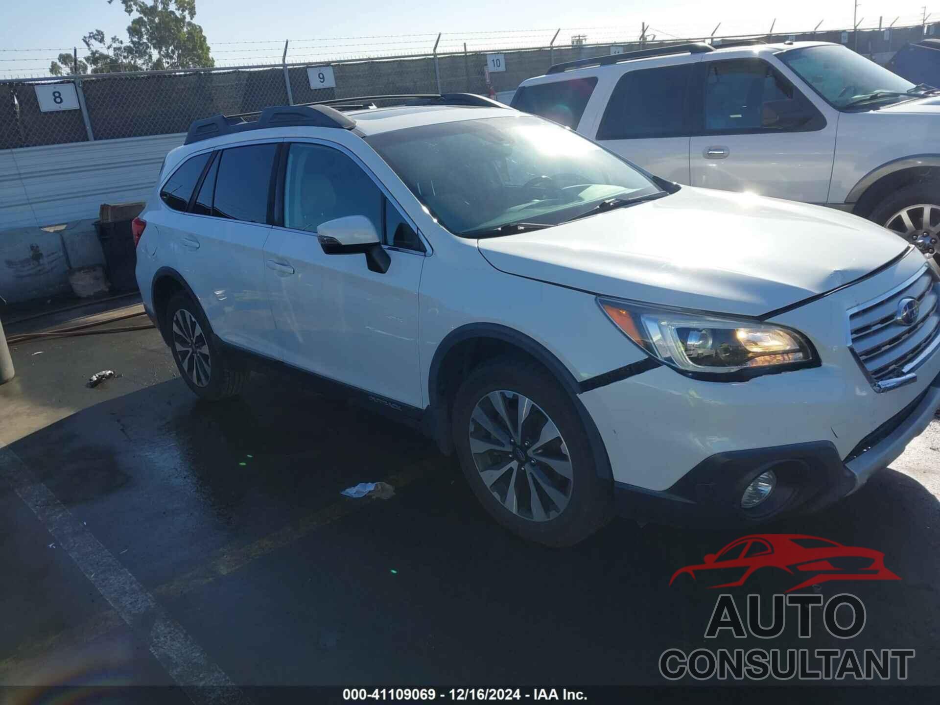 SUBARU OUTBACK 2017 - 4S4BSANC9H3391604