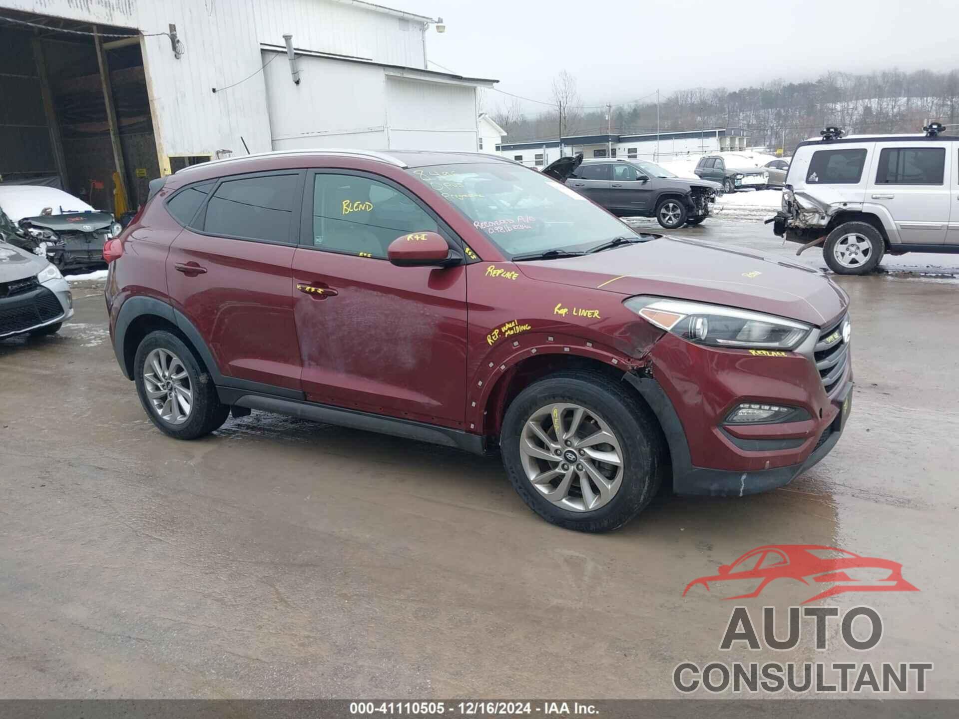 HYUNDAI TUCSON 2016 - KM8J3CA42GU121948