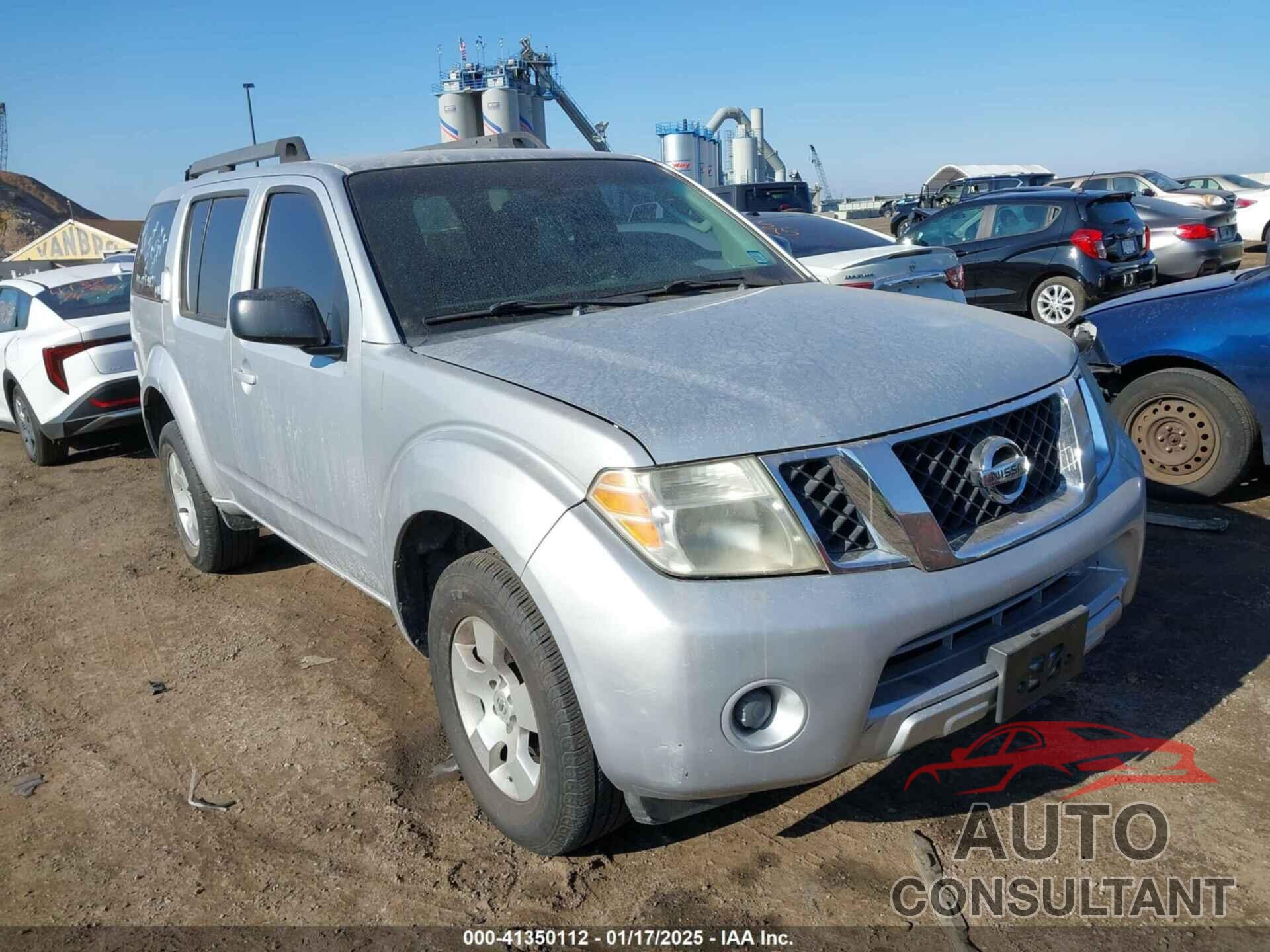 NISSAN PATHFINDER 2010 - 5N1AR1NB9AC605897