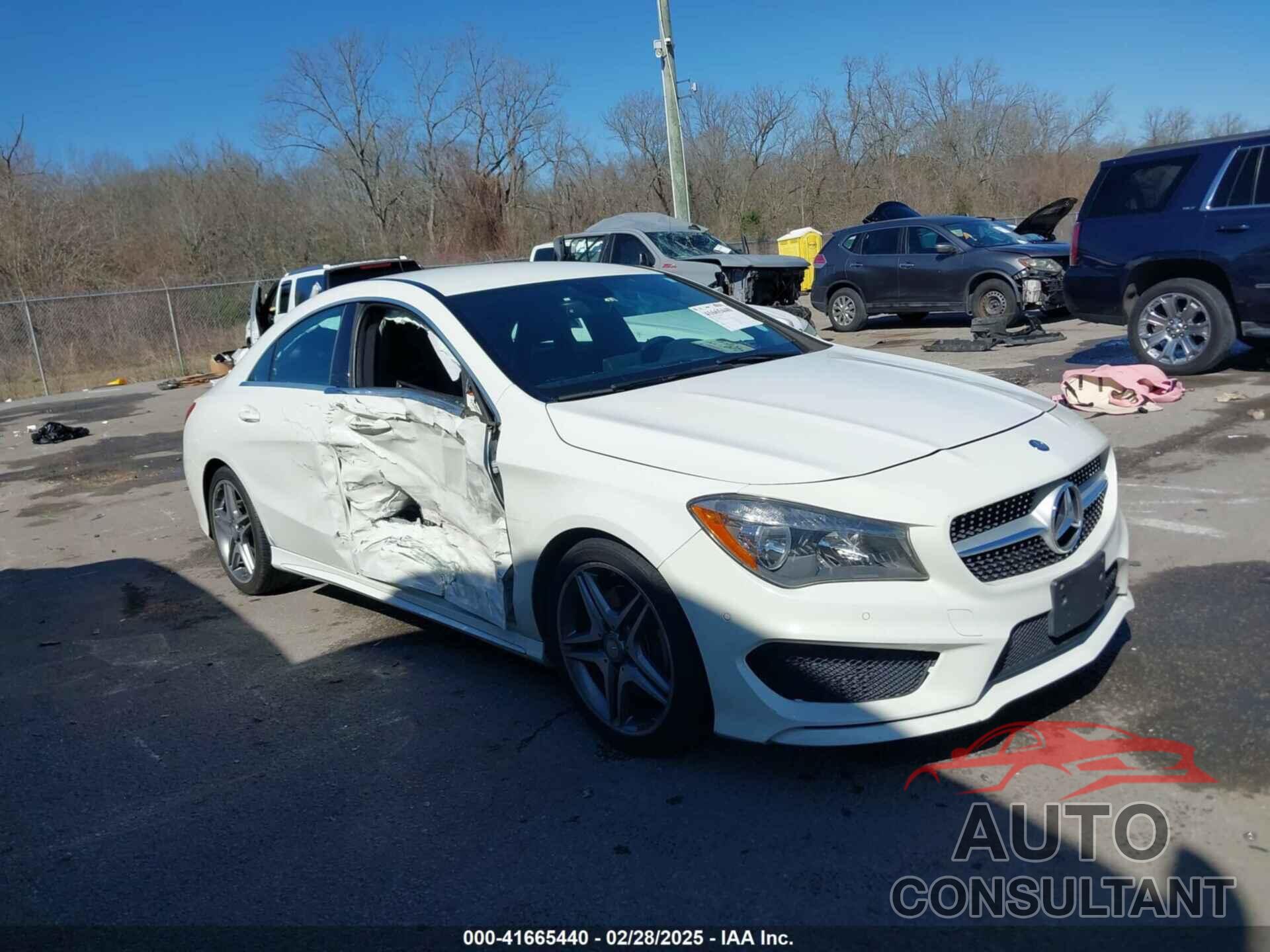 MERCEDES-BENZ CLA 250 2014 - WDDSJ4EB2EN153048
