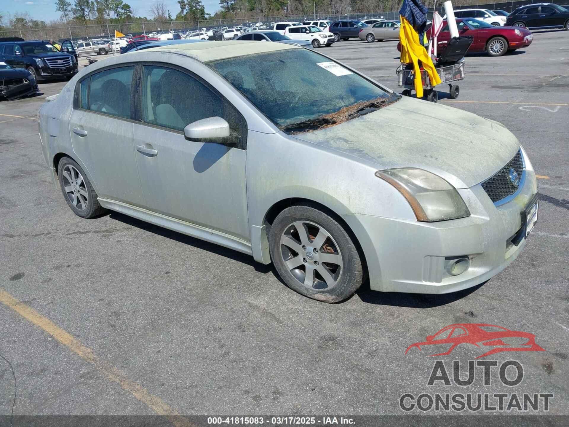 NISSAN SENTRA 2012 - 3N1AB6AP7CL711511