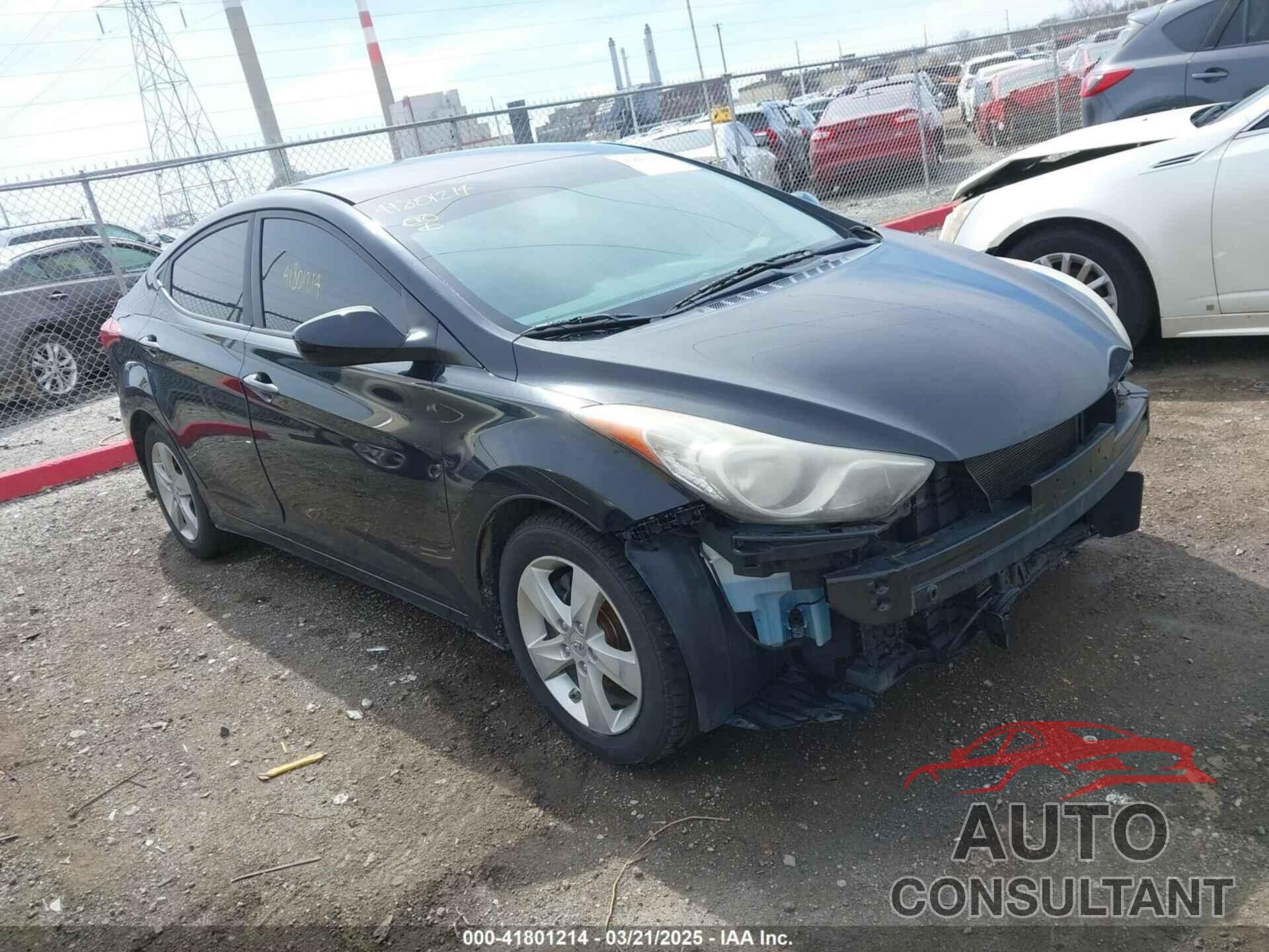 HYUNDAI ELANTRA 2011 - KMHDH4AE9BU102576