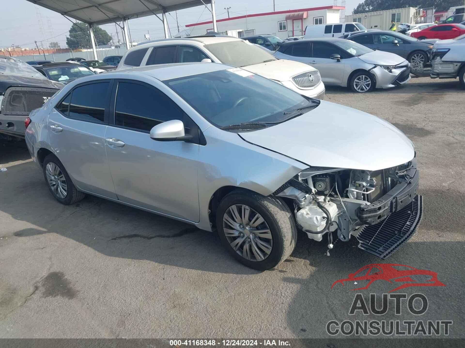 TOYOTA COROLLA 2019 - 2T1BURHE8KC226104