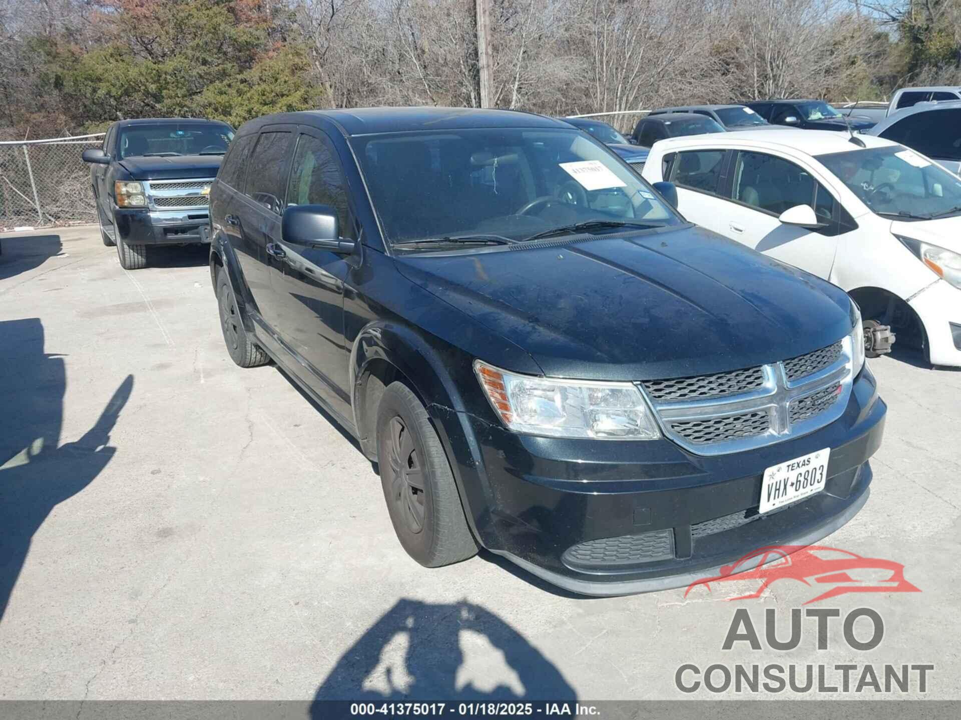 DODGE JOURNEY 2012 - 3C4PDCAB6CT389481