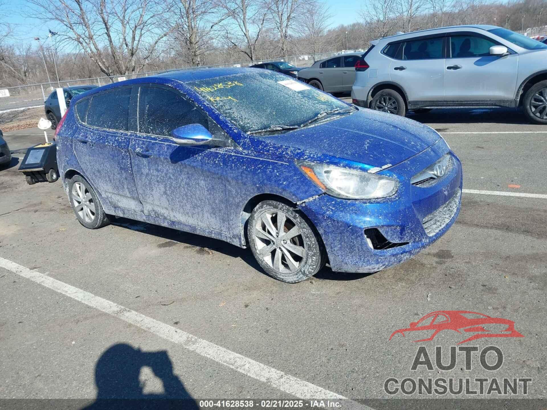 HYUNDAI ACCENT 2013 - KMHCU5AE6DU079273