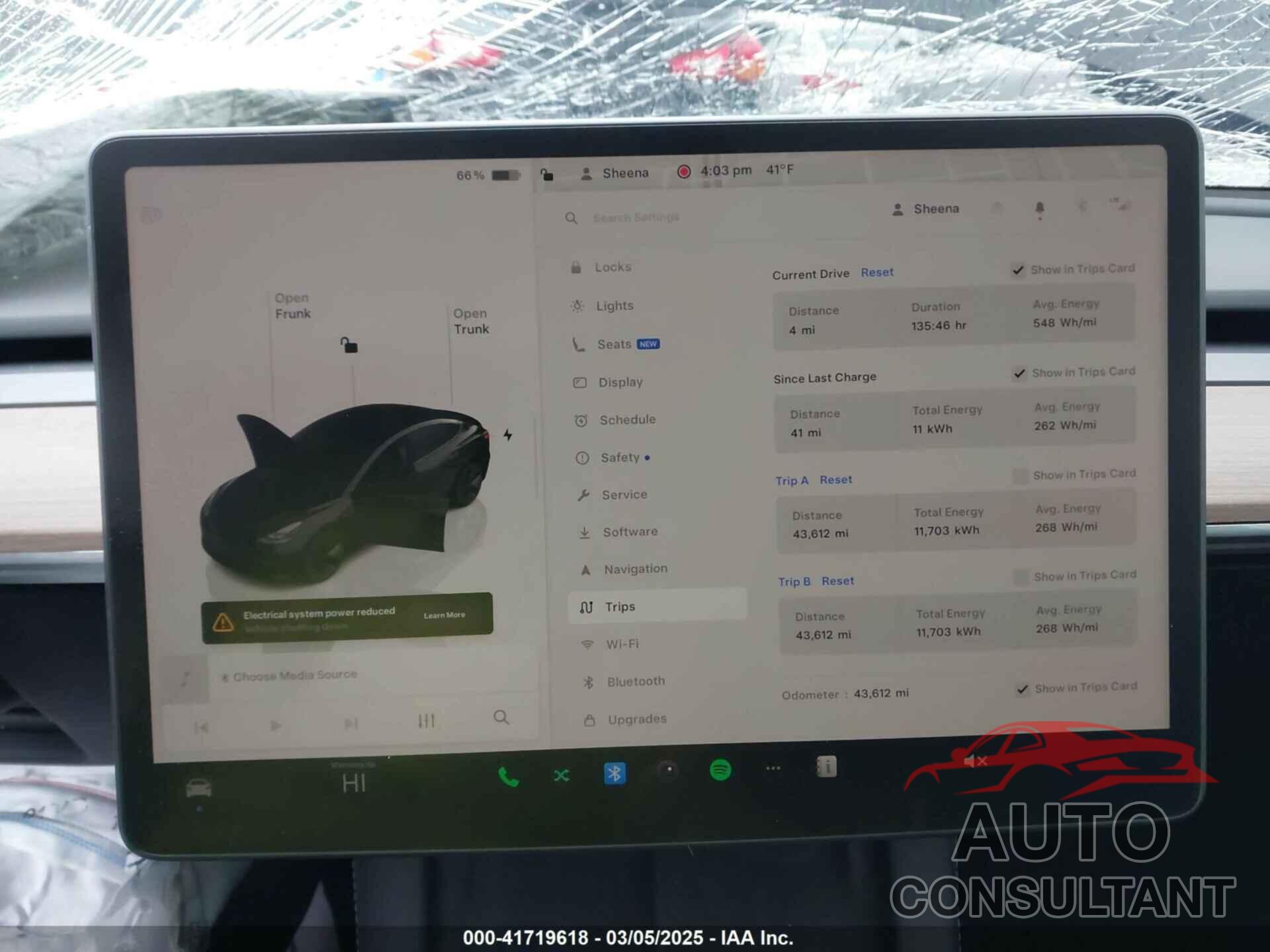 TESLA MODEL 3 2023 - 5YJ3E1EA1PF512562