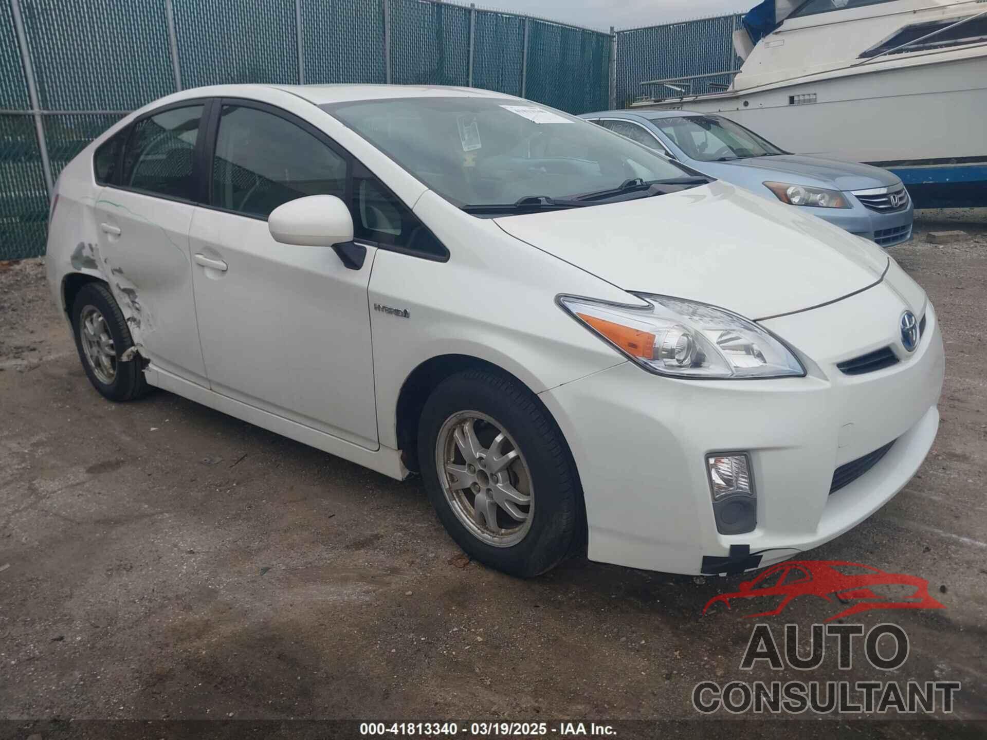 TOYOTA PRIUS 2010 - JTDKN3DU7A0102731