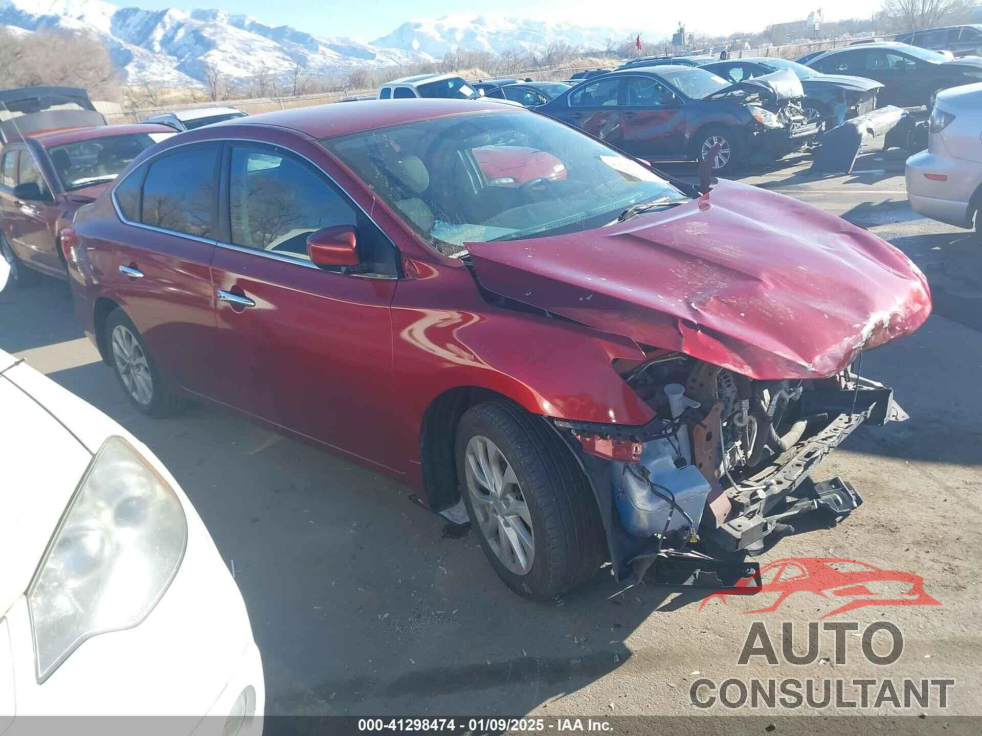 NISSAN SENTRA 2019 - 3N1AB7AP8KY218590