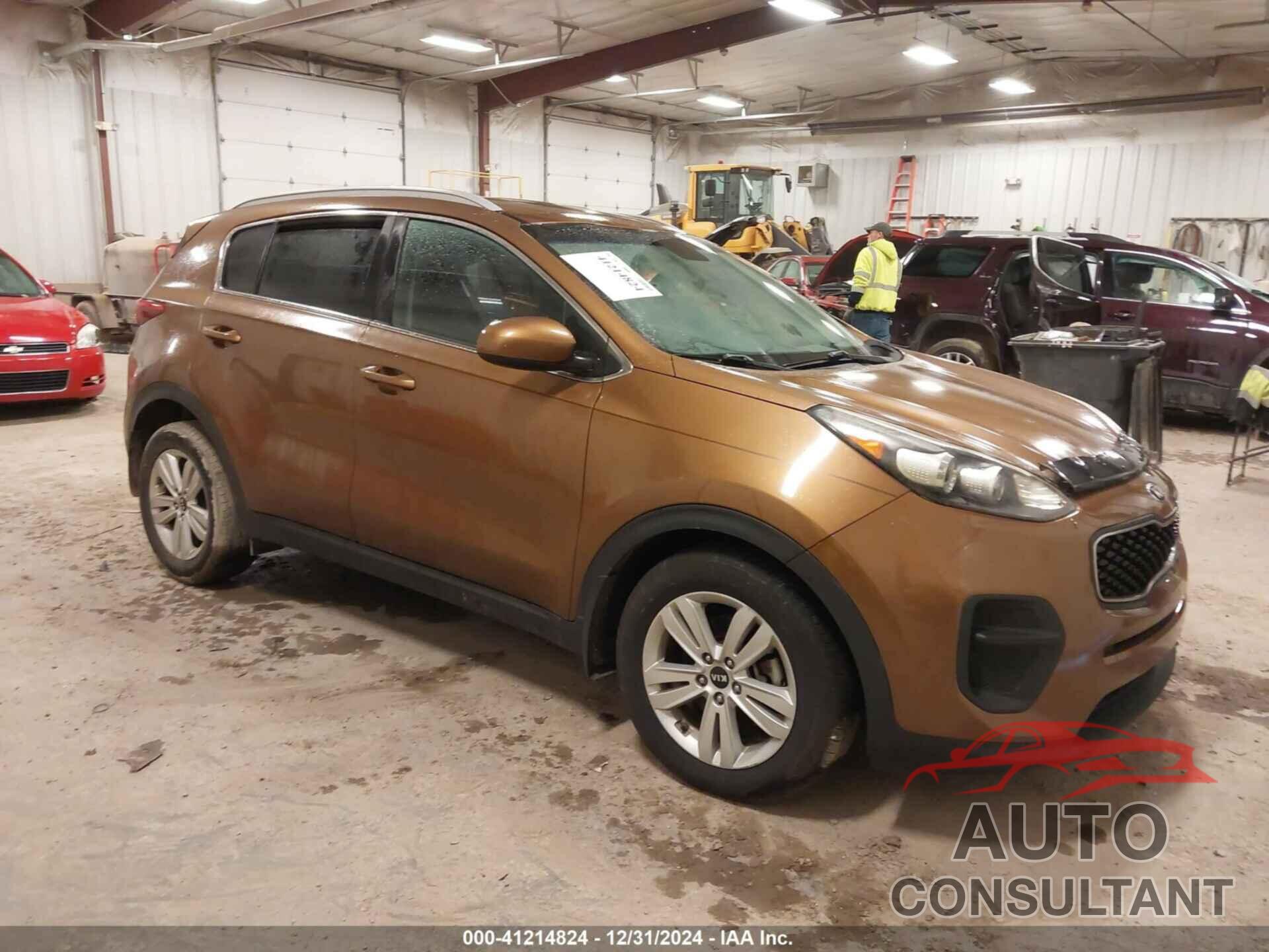 KIA SPORTAGE 2018 - KNDPM3AC2J7381114