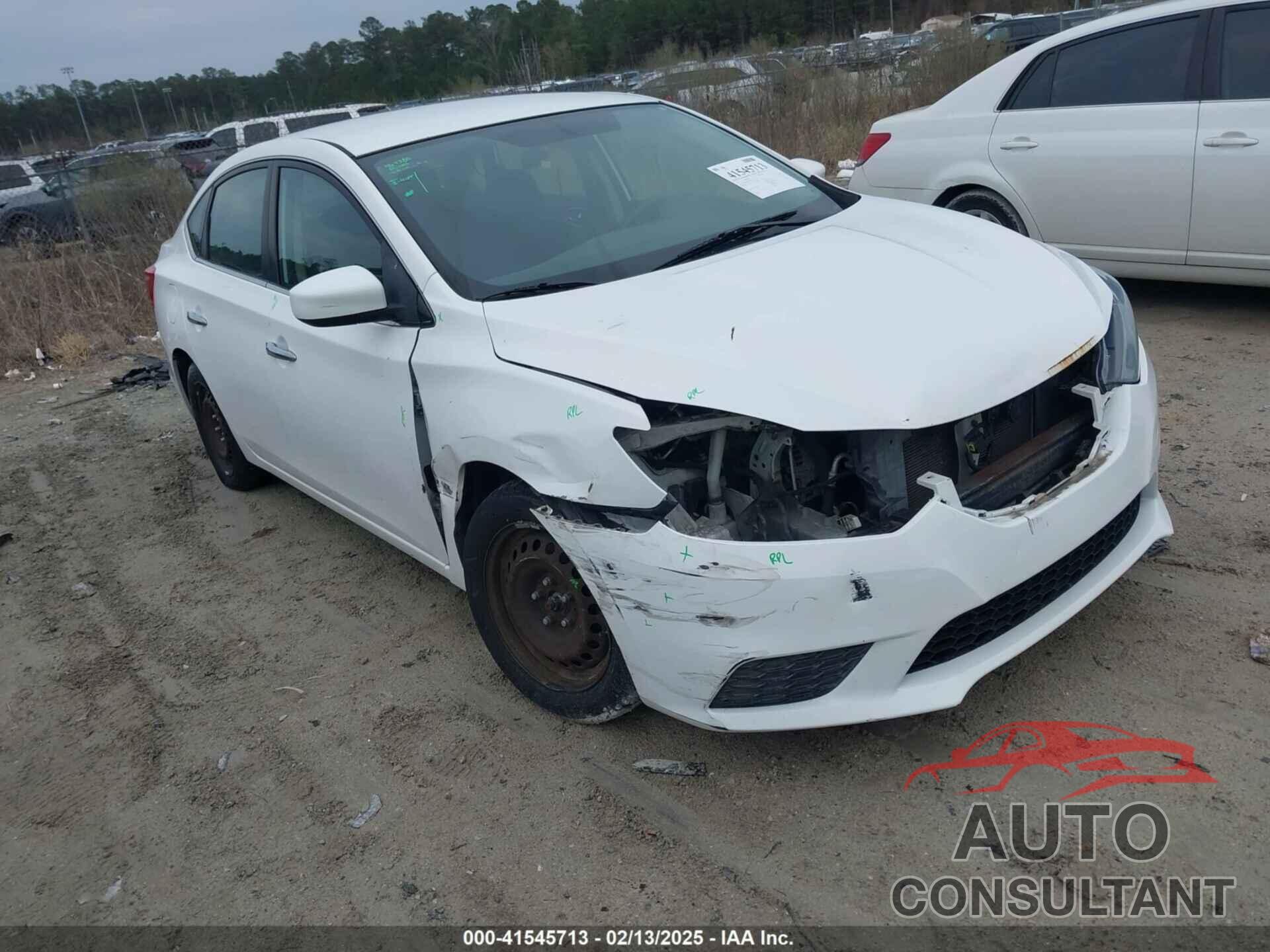 NISSAN SENTRA 2016 - 3N1AB7AP2GL639676