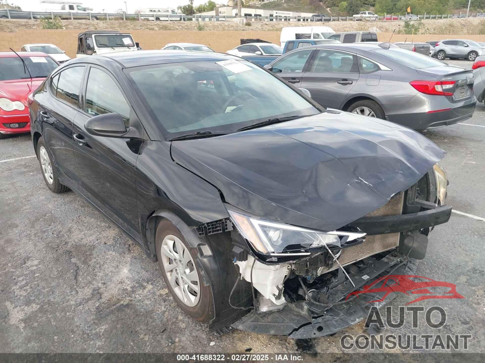 HYUNDAI ELANTRA 2019 - 5NPD74LF2KH443180