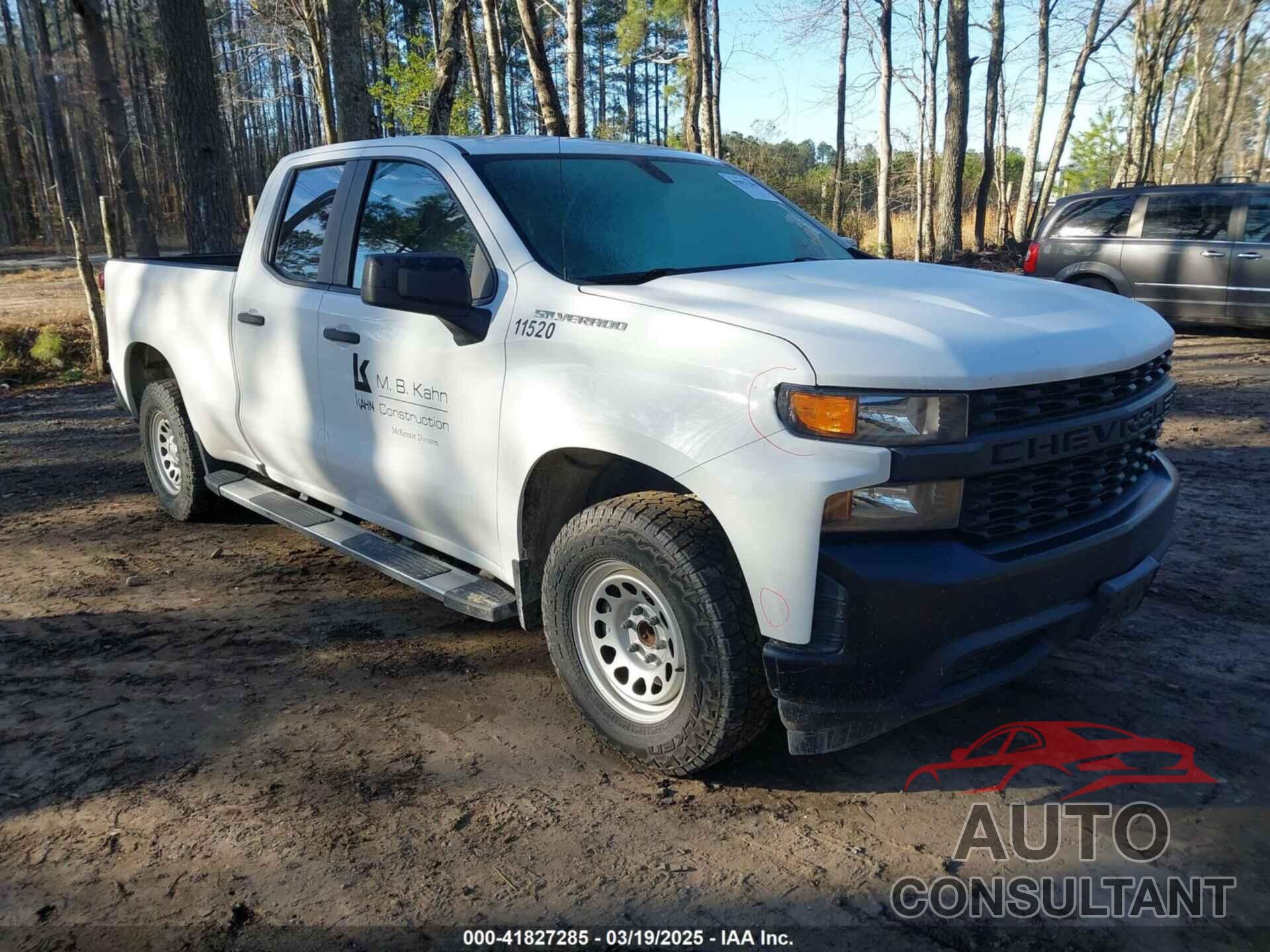 CHEVROLET SILVERADO 1500 2019 - 1GCRWAEH8KZ197198
