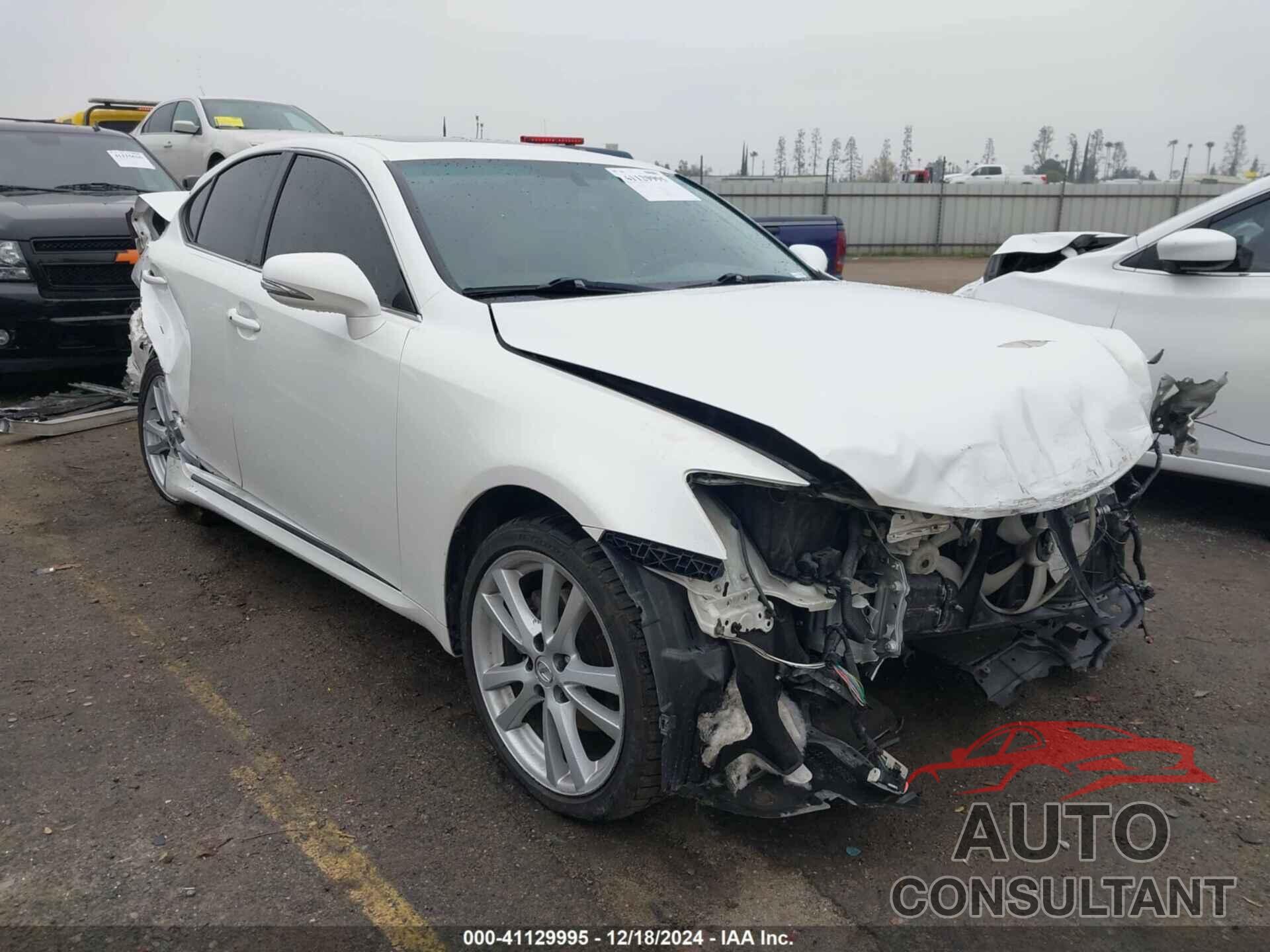 LEXUS IS 250 2012 - JTHBF5C20C5183309
