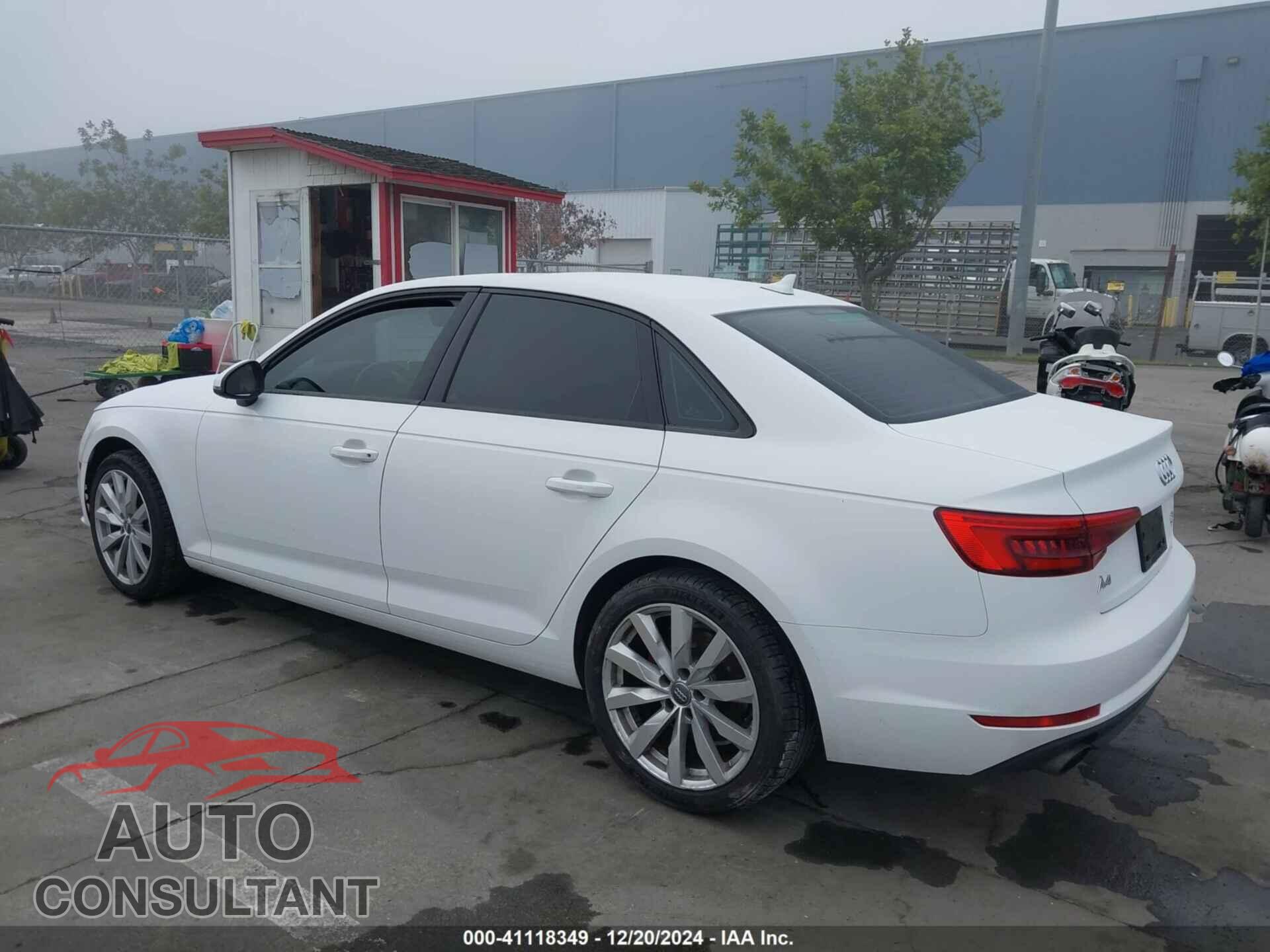 AUDI A4 2017 - WAUGMAF43HA178524