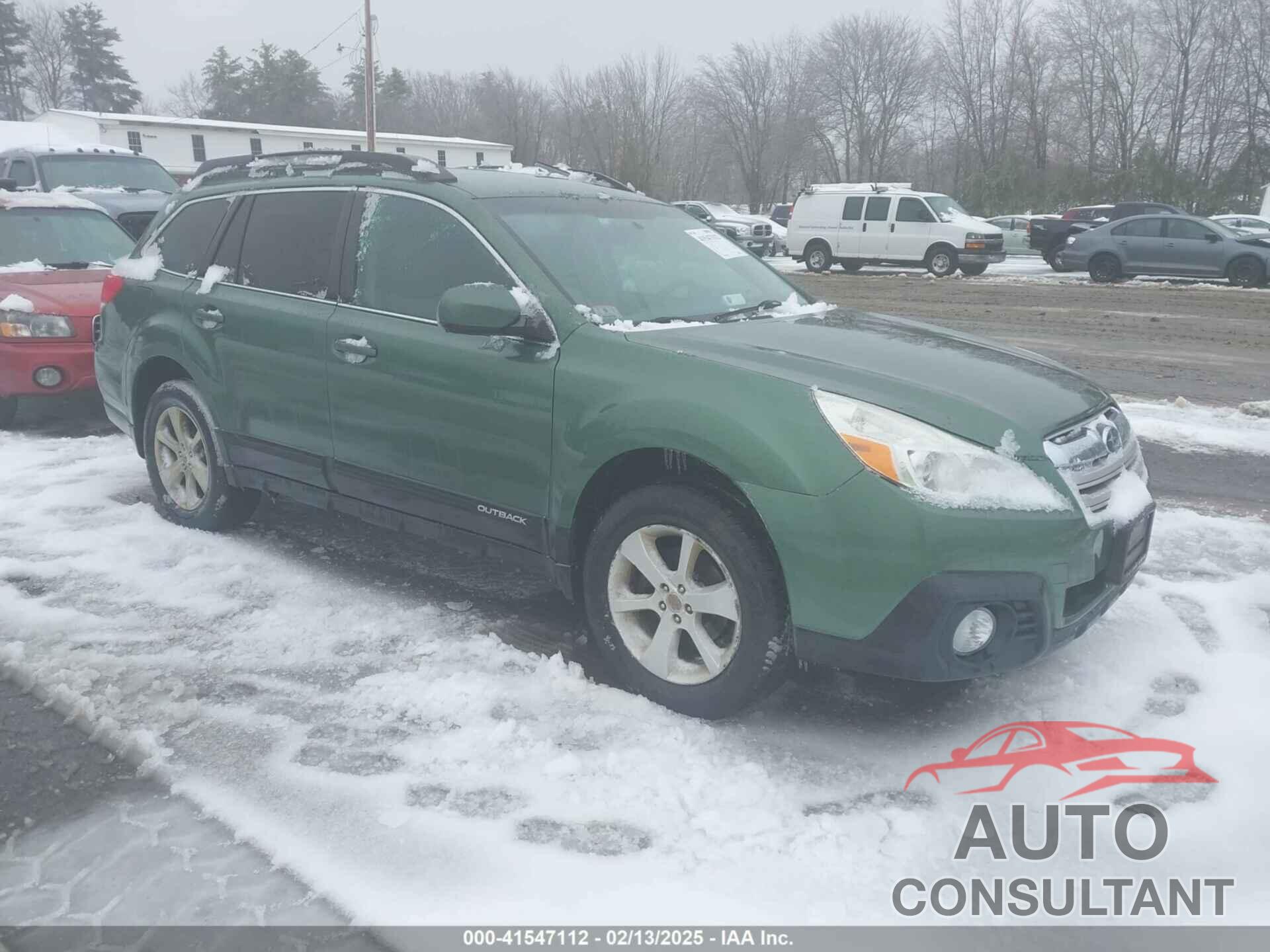 SUBARU OUTBACK 2013 - 4S4BRBCC1D3283007