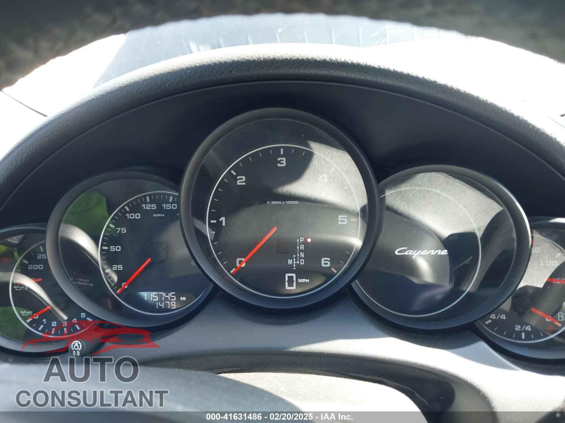 PORSCHE CAYENNE 2013 - WP1AF2A27DLA35653