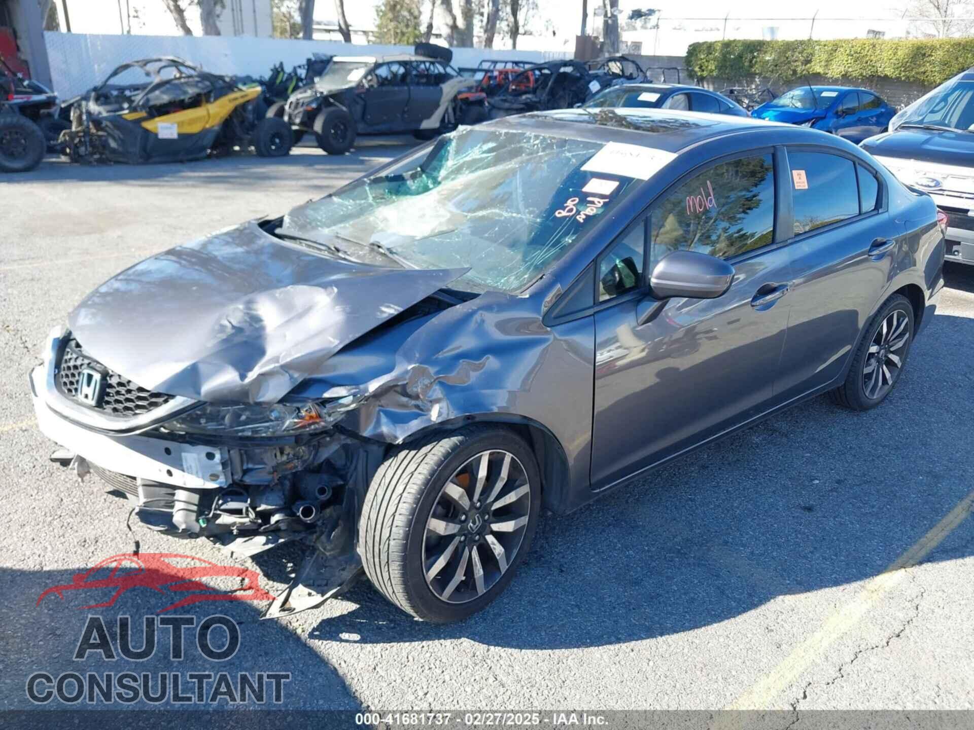 HONDA CIVIC 2015 - 2HGFB2F92FH524701