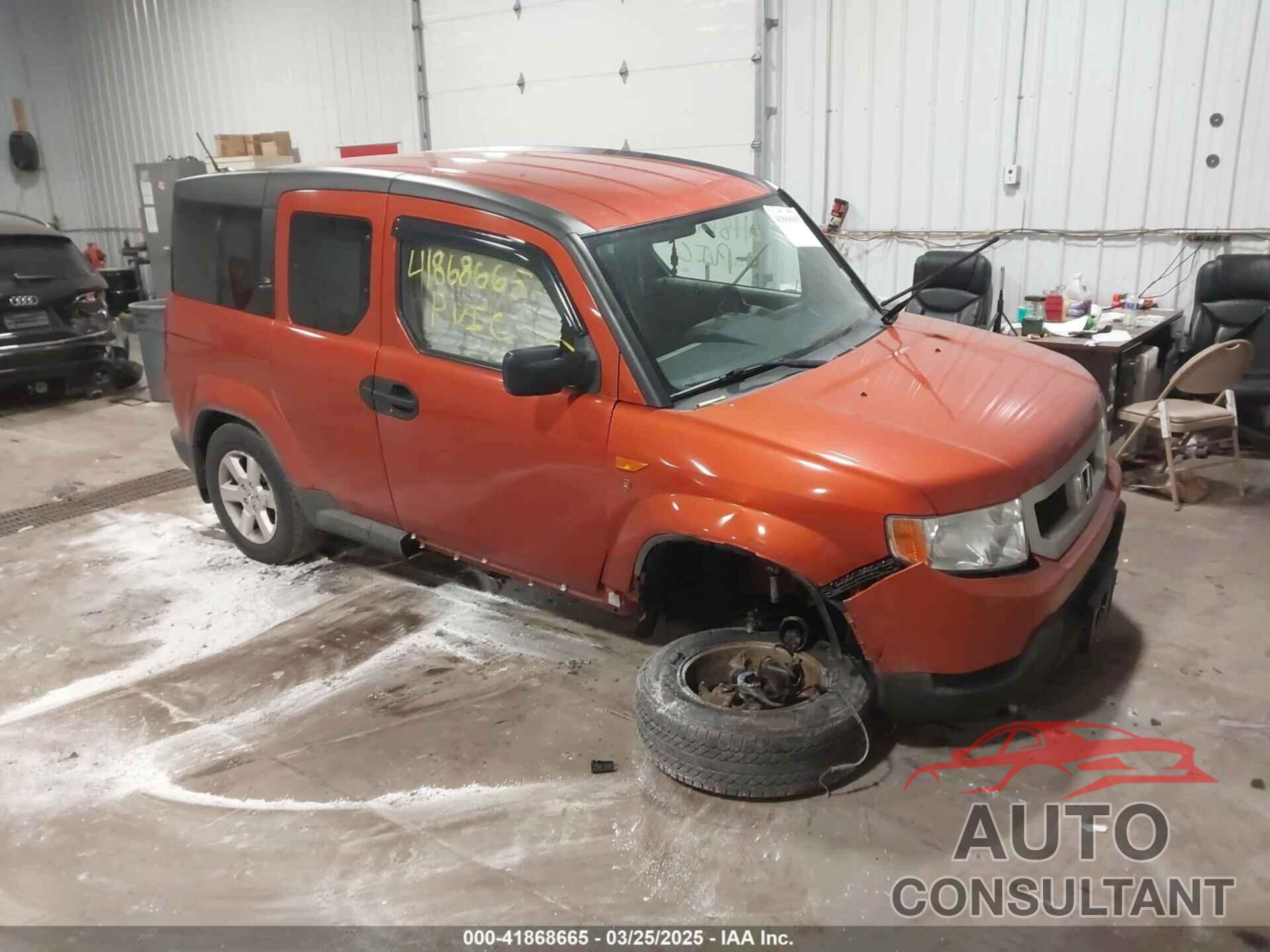 HONDA ELEMENT 2010 - 5J6YH2H77AL001522