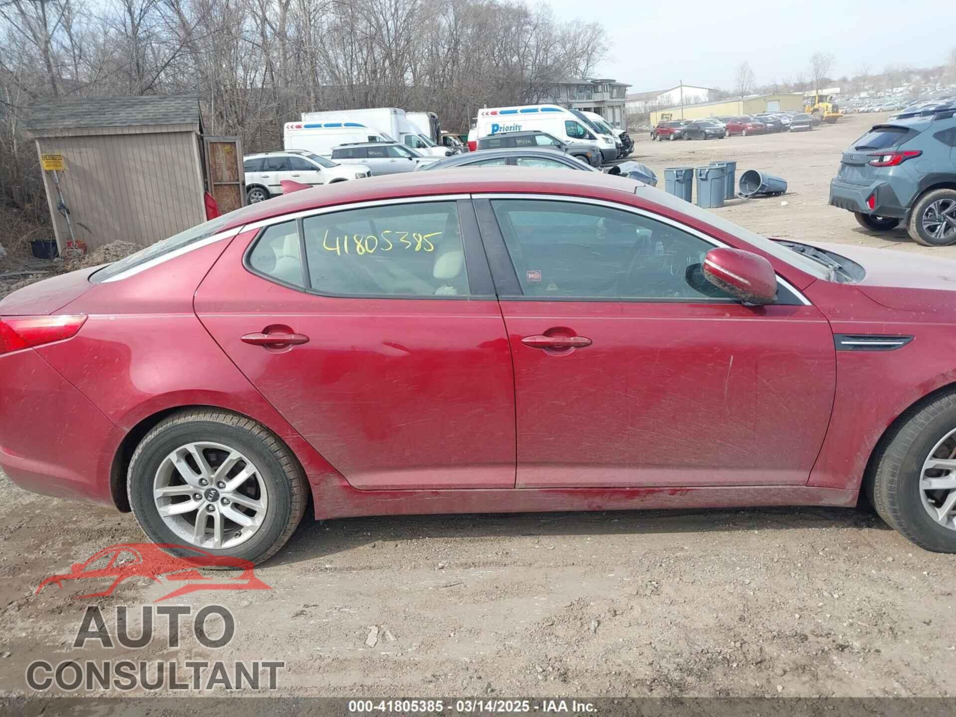 KIA OPTIMA 2011 - KNAGM4A75B5094093