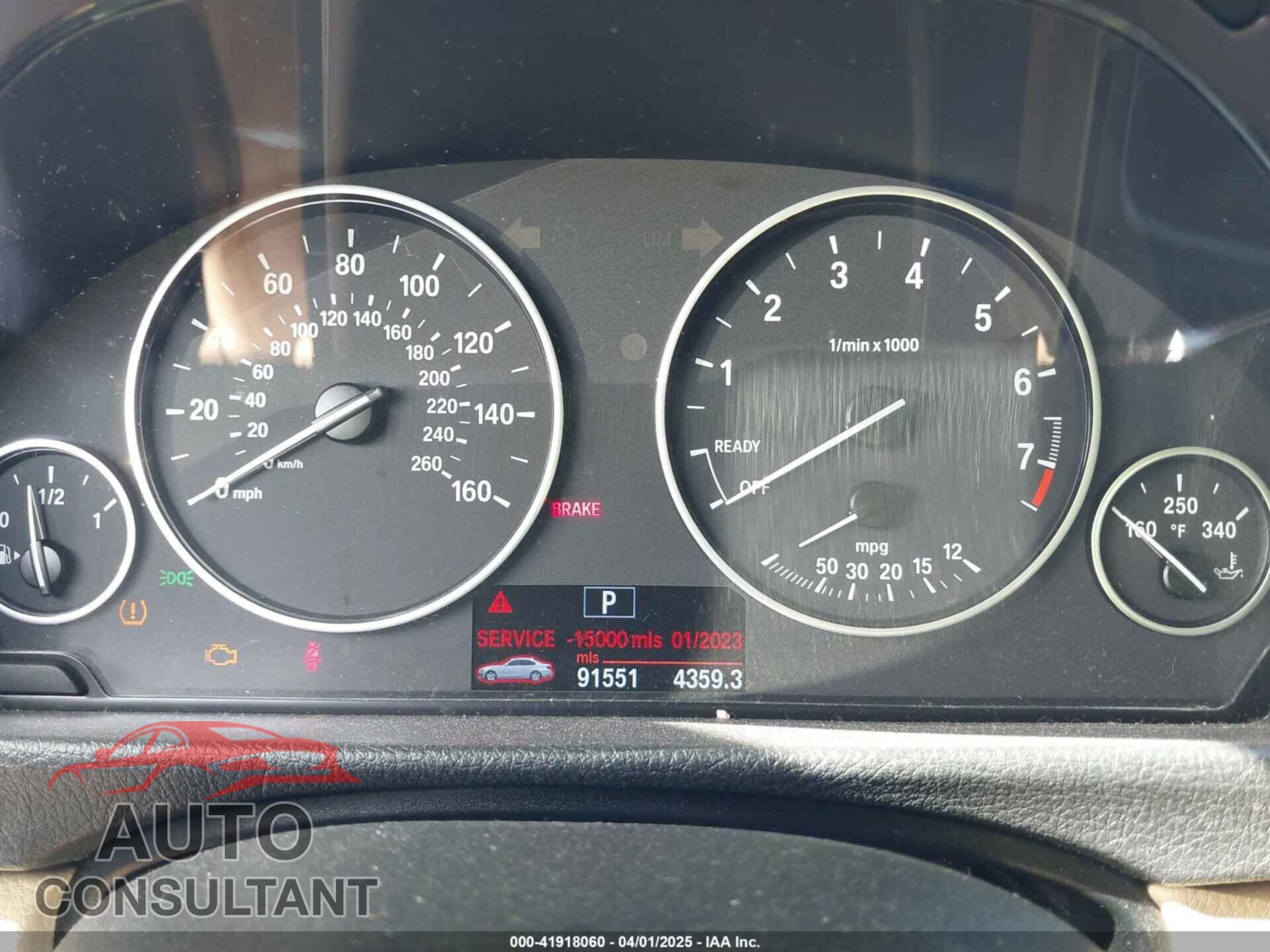 BMW 328I 2012 - WBA3A5C52CF347326