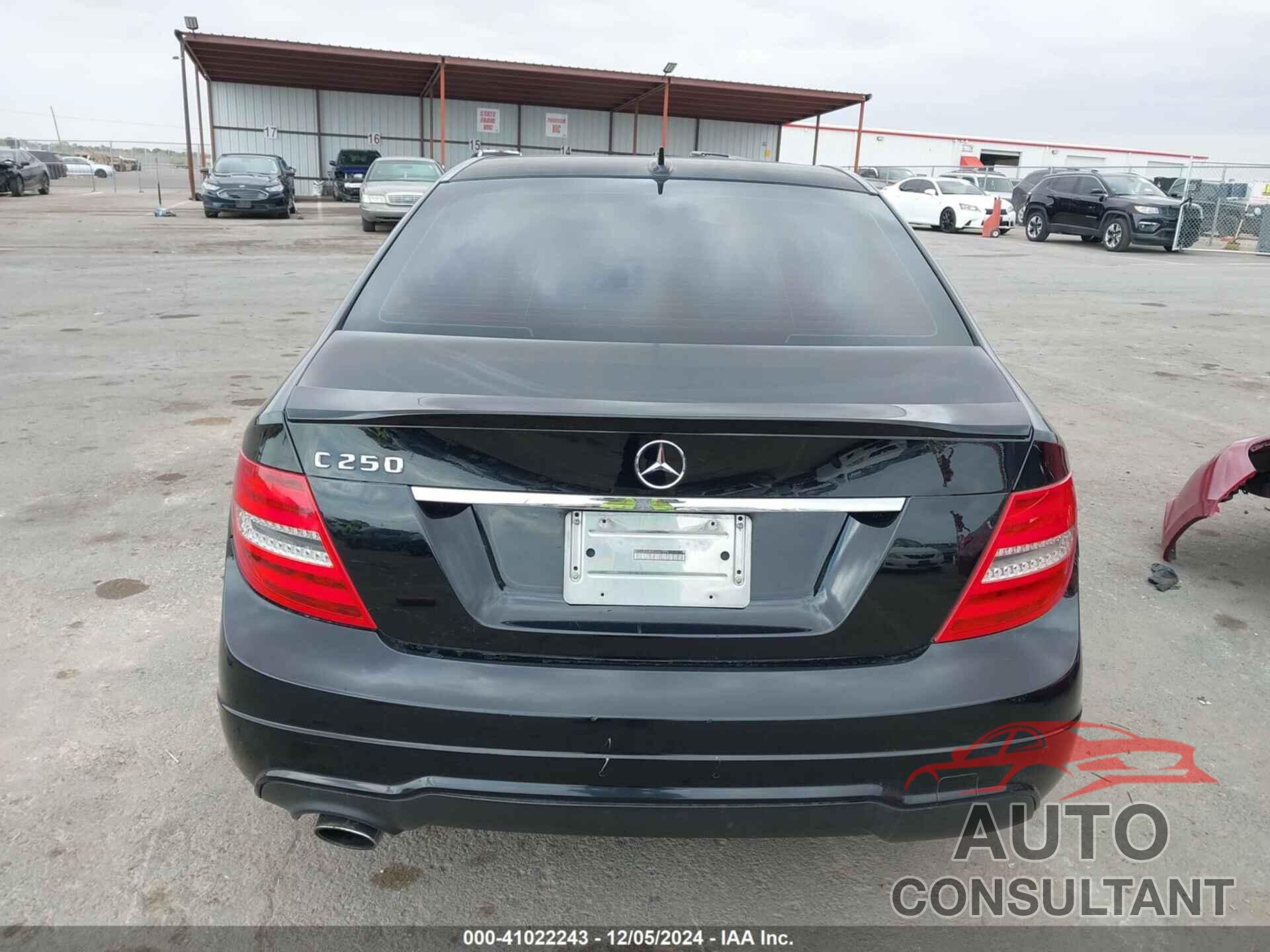 MERCEDES-BENZ C 250 2014 - WDDGF4HB9EA967272