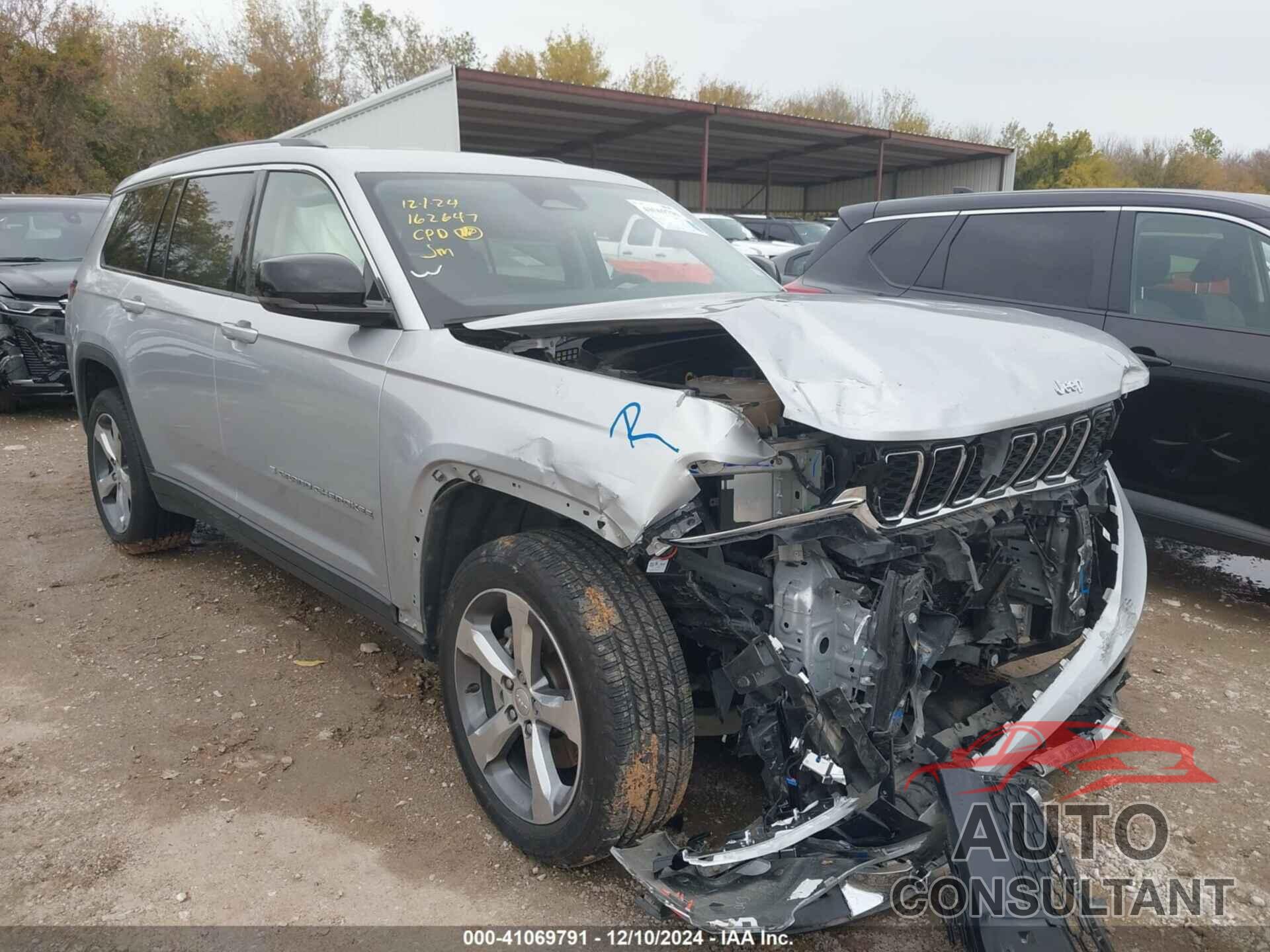 JEEP GRAND CHEROKEE L 2022 - 1C4RJKBG9N8560070