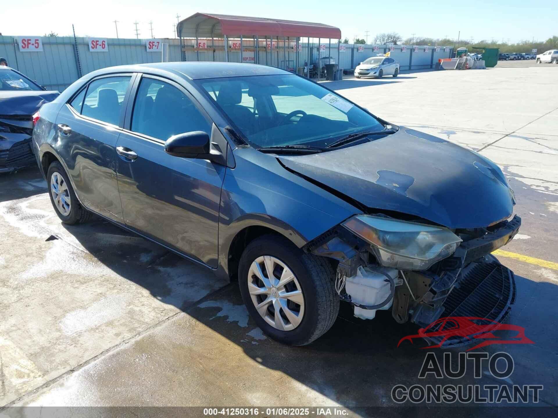 TOYOTA COROLLA 2014 - 5YFBURHE2EP102947