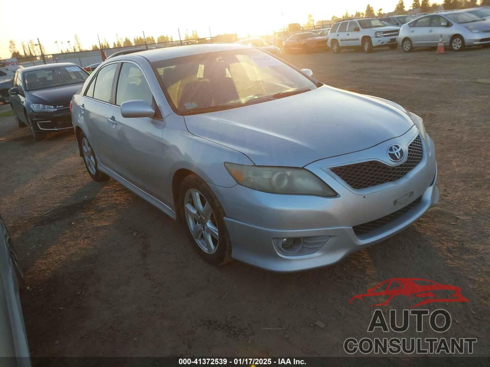 TOYOTA CAMRY 2010 - 4T1BF3EKXAU502460