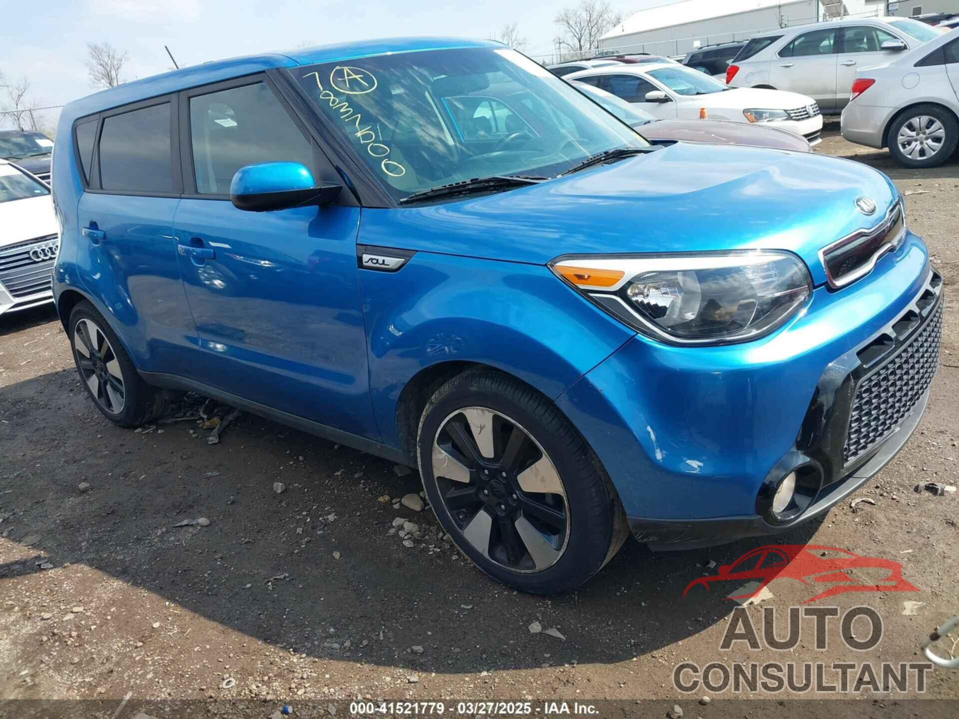 KIA SOUL 2016 - KNDJP3A57G7384436