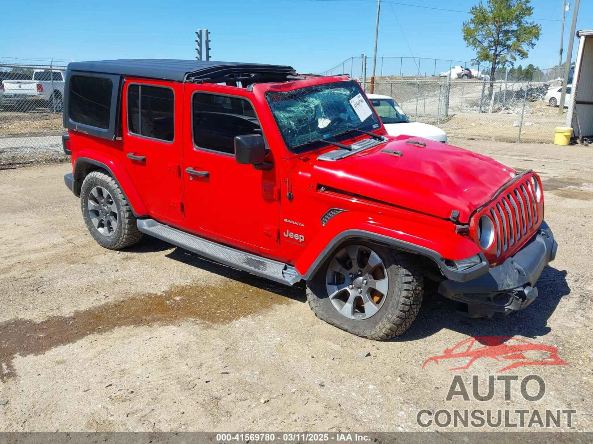 JEEP WRANGLER UNLIMITED 2018 - 1C4HJXEG9JW175635