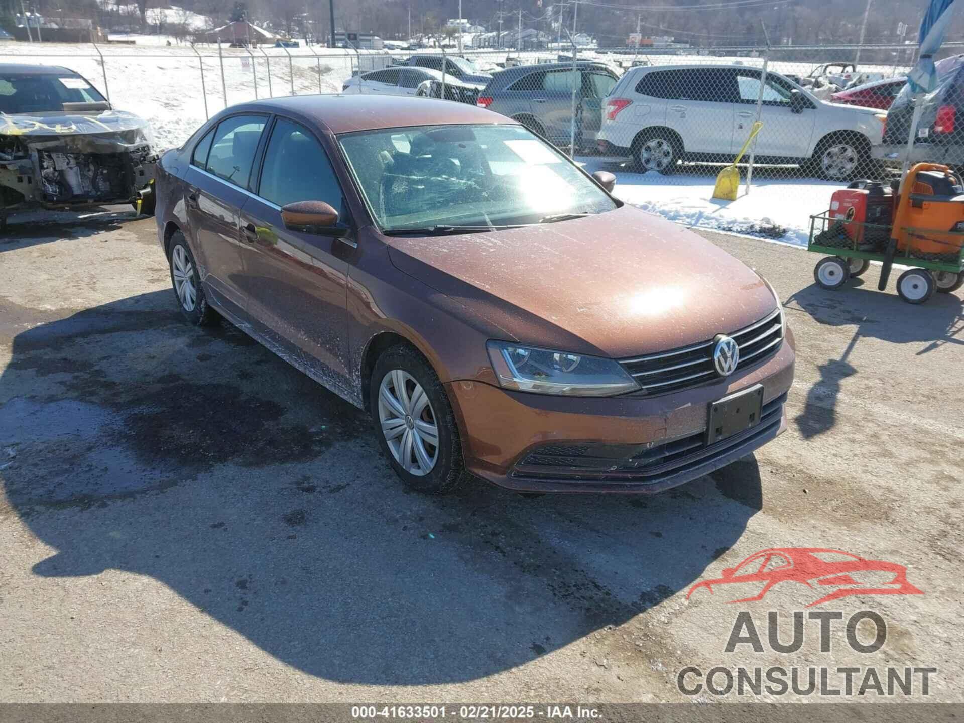 VOLKSWAGEN JETTA 2017 - 3VW2B7AJ5HM408924