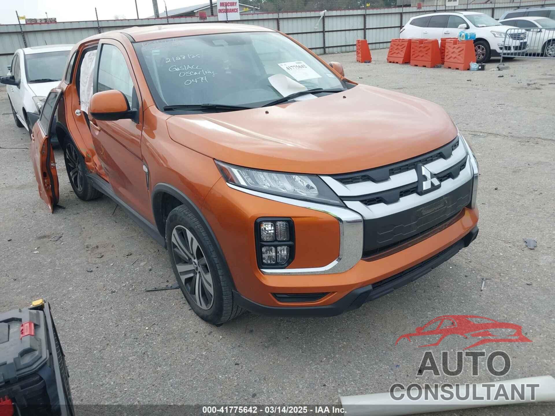 MITSUBISHI OUTLANDER SPORT 2022 - JA4APUAU1NU010474