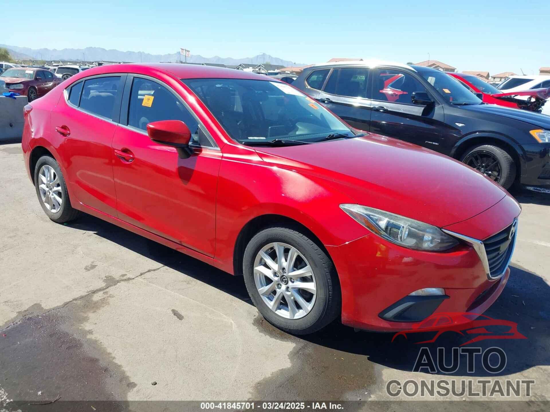 MAZDA MAZDA3 2016 - JM1BM1U71G1345696