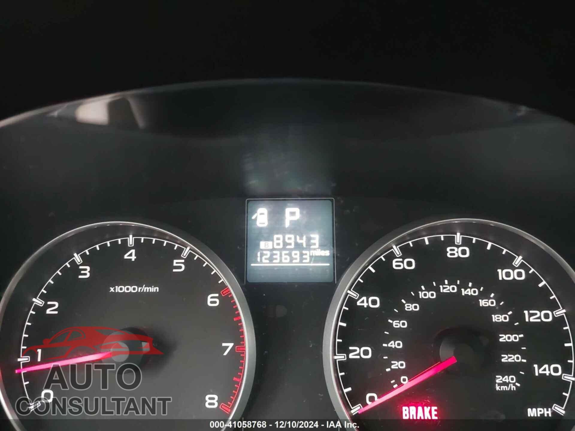 SUBARU OUTBACK 2014 - 4S4BRBCC5E3313322