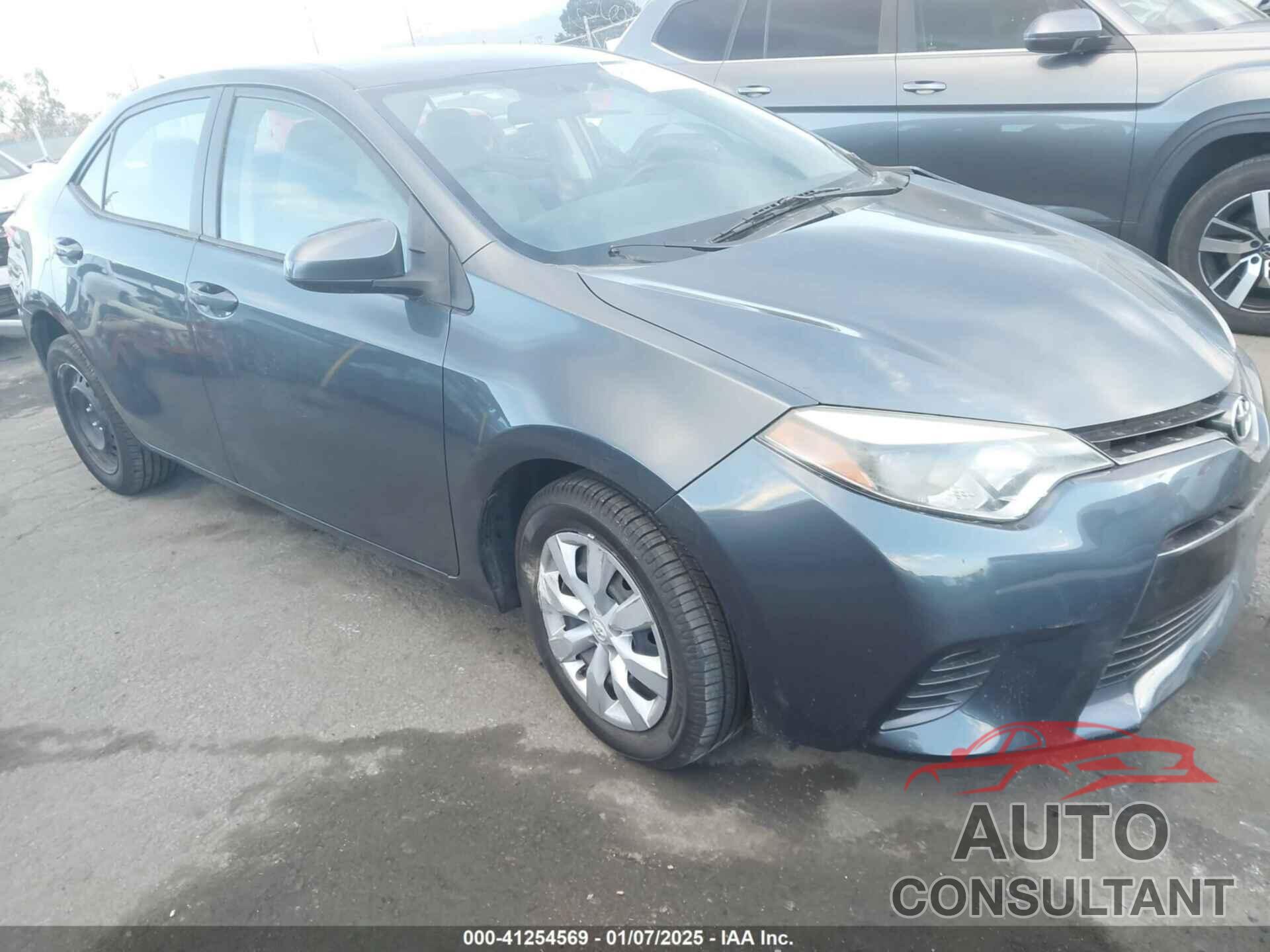 TOYOTA COROLLA 2016 - 5YFBURHE5GP467156