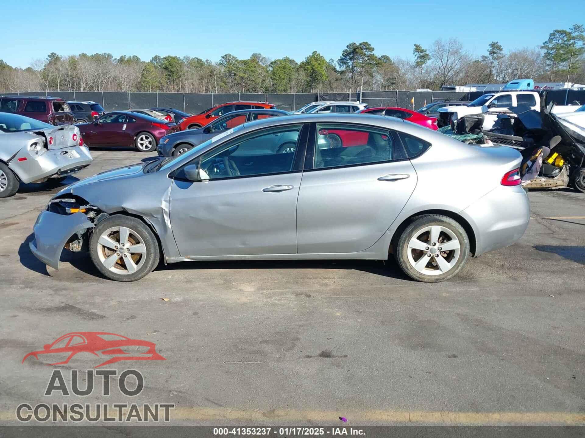 DODGE DART 2015 - 1C3CDFBB2FD374263