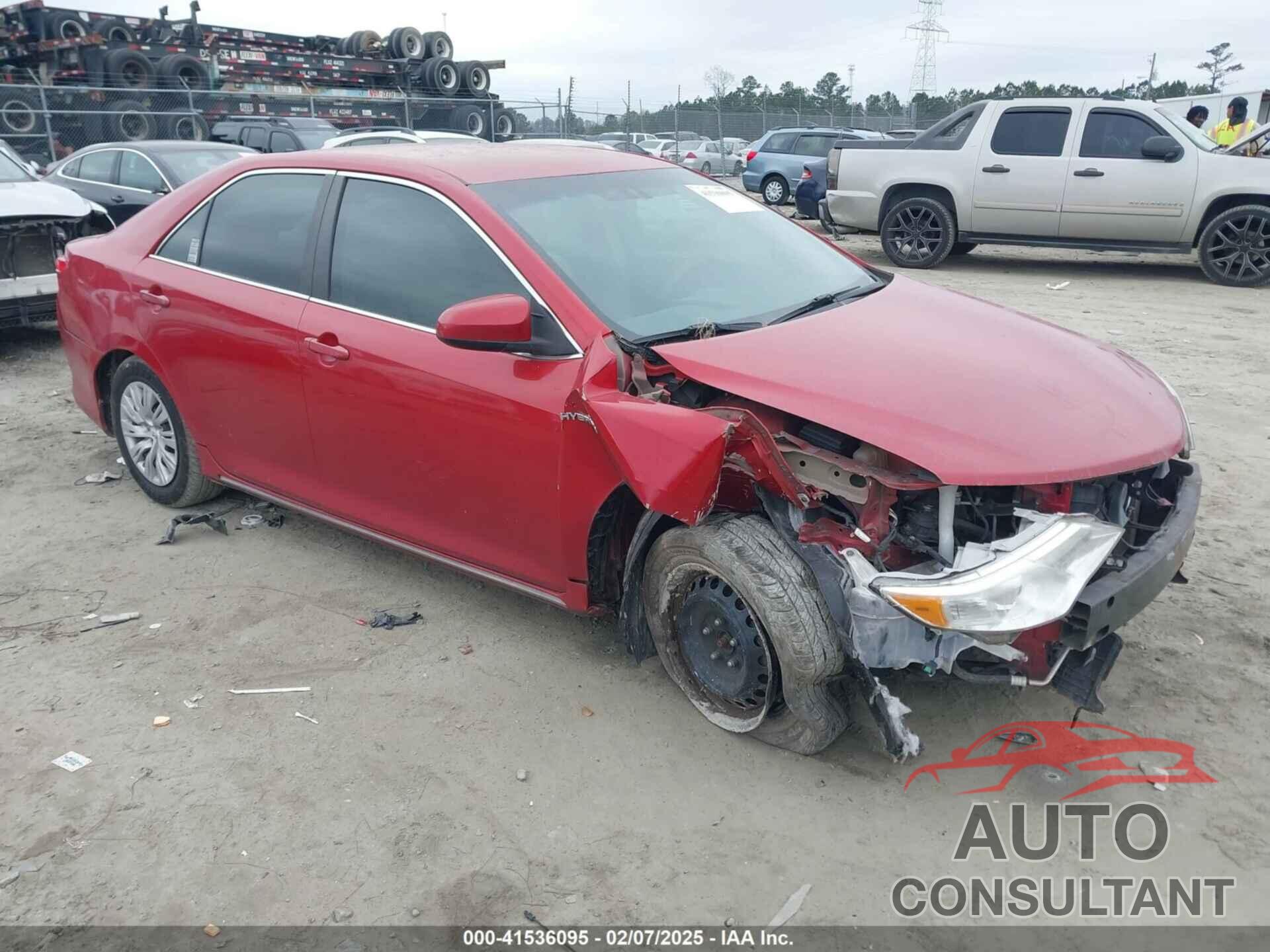 TOYOTA CAMRY HYBRID 2012 - 4T1BD1FK0CU022472