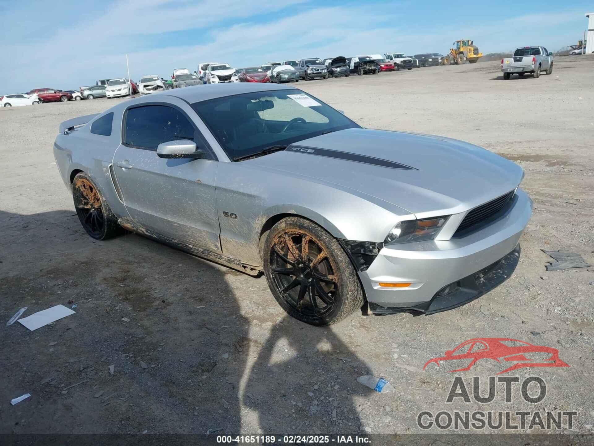 FORD MUSTANG 2012 - 1ZVBP8CF0C5244836