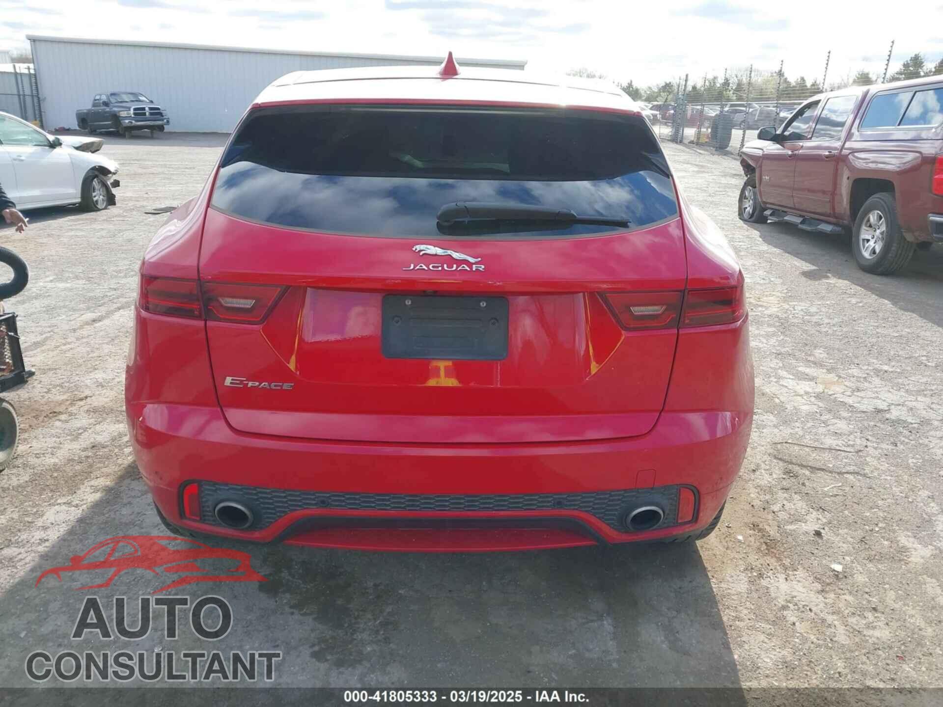 JAGUAR E-PACE 2018 - SADFL2FX3J1Z06001