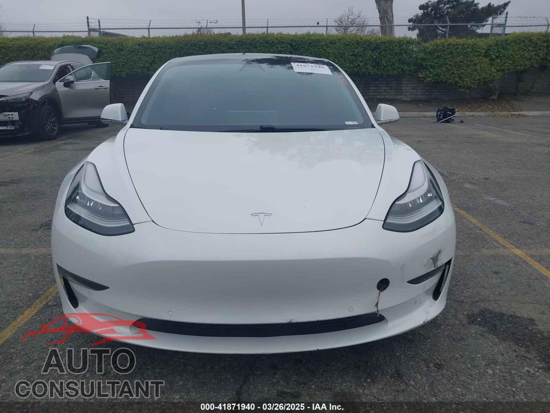 TESLA MODEL 3 2020 - 5YJ3E1EB0LF803217
