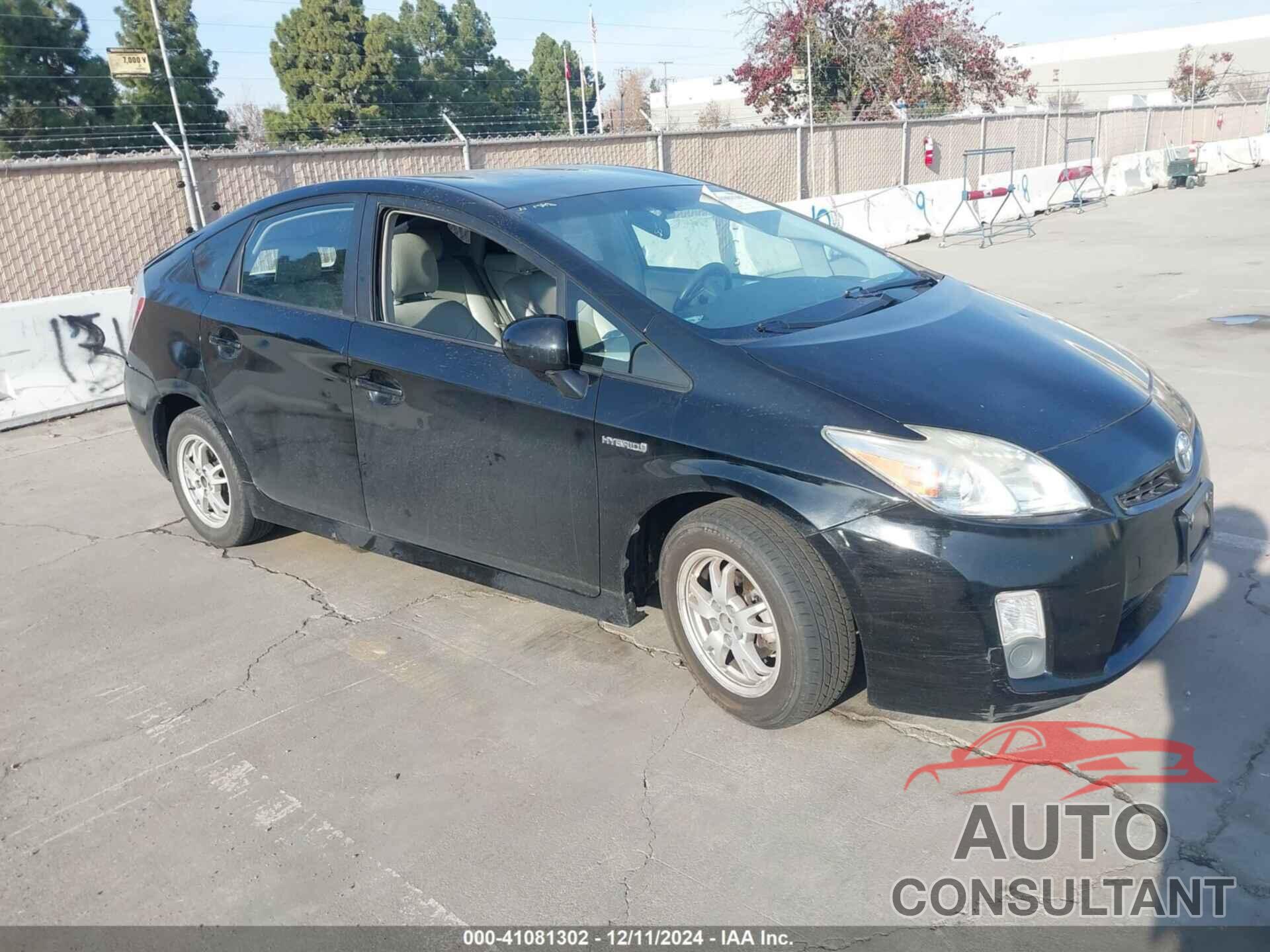 TOYOTA PRIUS 2010 - JTDKN3DU0A0086923