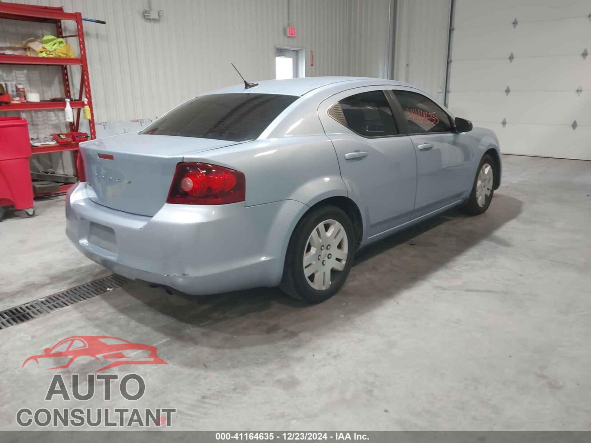 DODGE AVENGER 2013 - 1C3CDZAB5DN650509