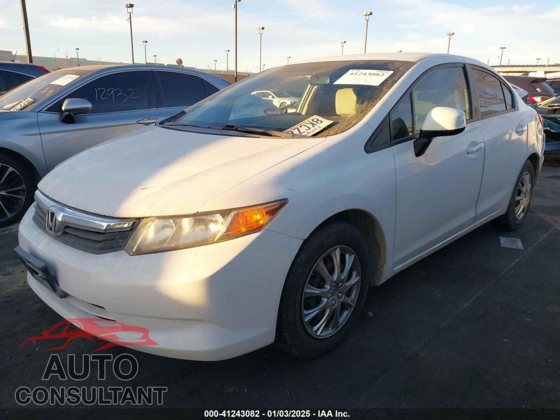 HONDA CIVIC SDN 2012 - JHMFB2F55CS004118