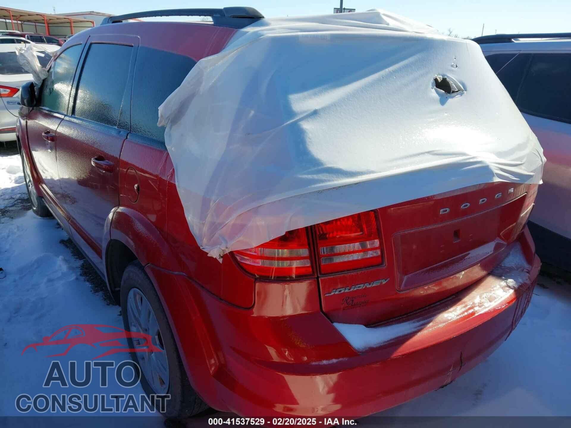 DODGE JOURNEY 2016 - 3C4PDCAB1GT117748