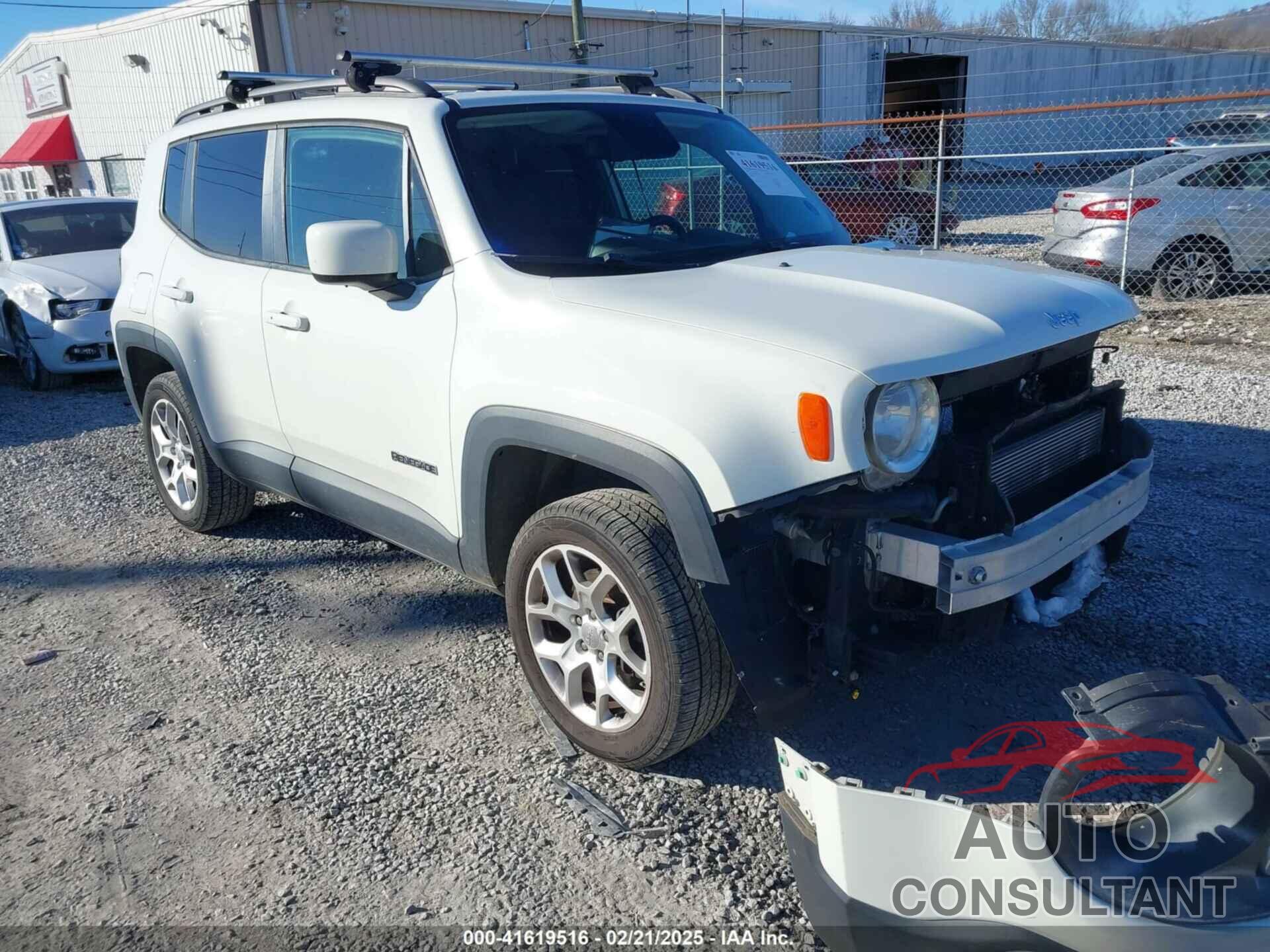 JEEP RENEGADE 2016 - ZACCJBBT8GPD76706